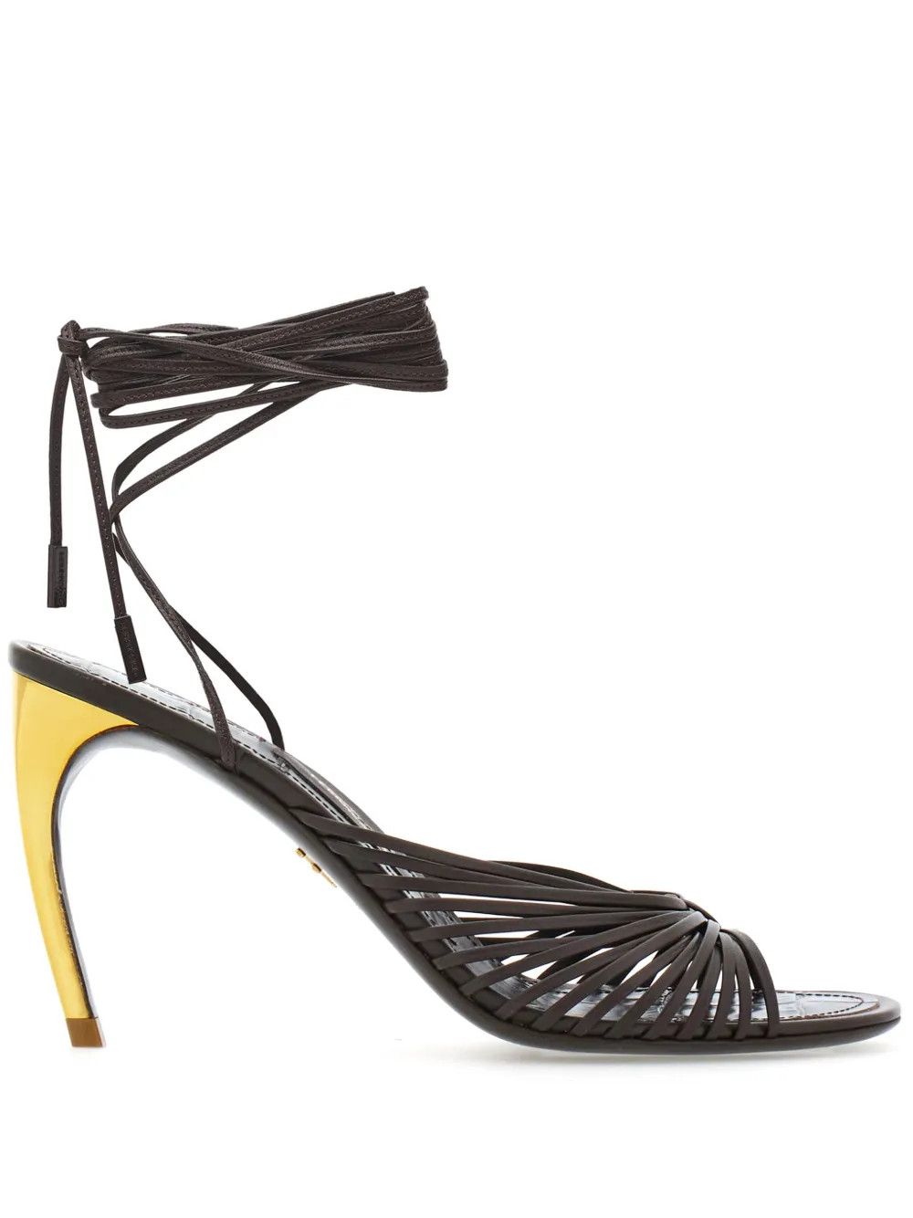 Salvatore Ferragamo o1y0426 Sandals in Black Size US 5 / IT 35 - 1 Thumbnail