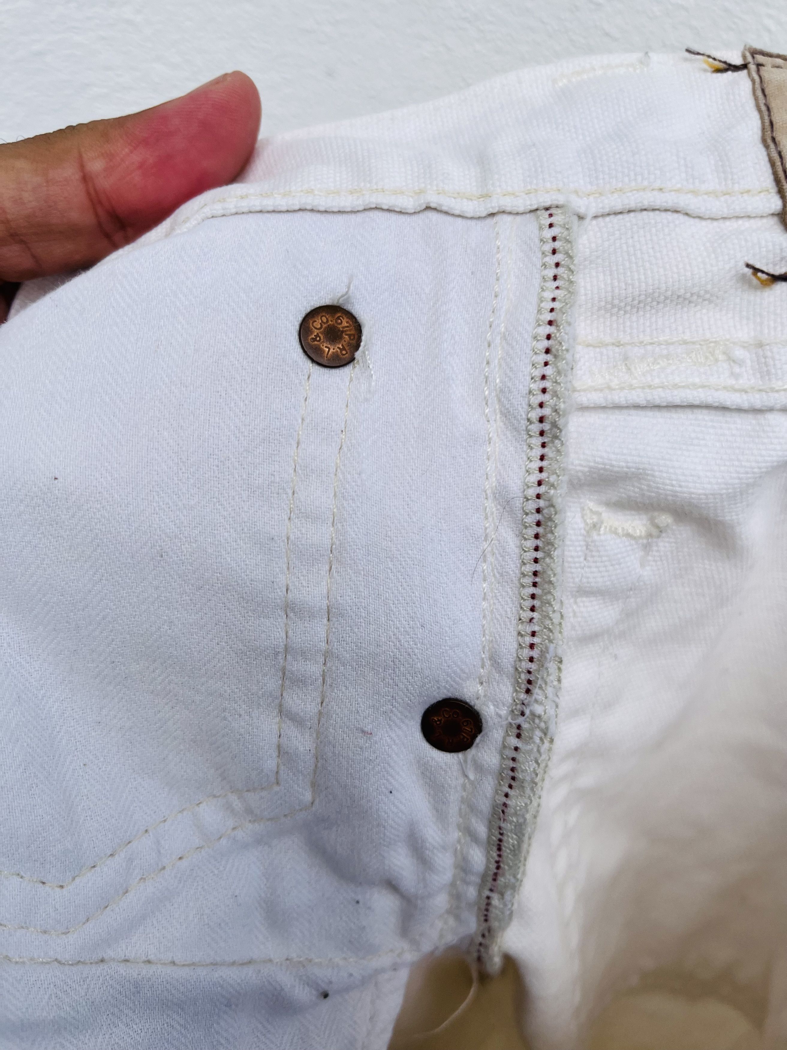 Japanese Brand × Polo Ralph Lauren × Vintage Vintage Polo Ralph Lauren White Colour Size US 37 - 15 Thumbnail