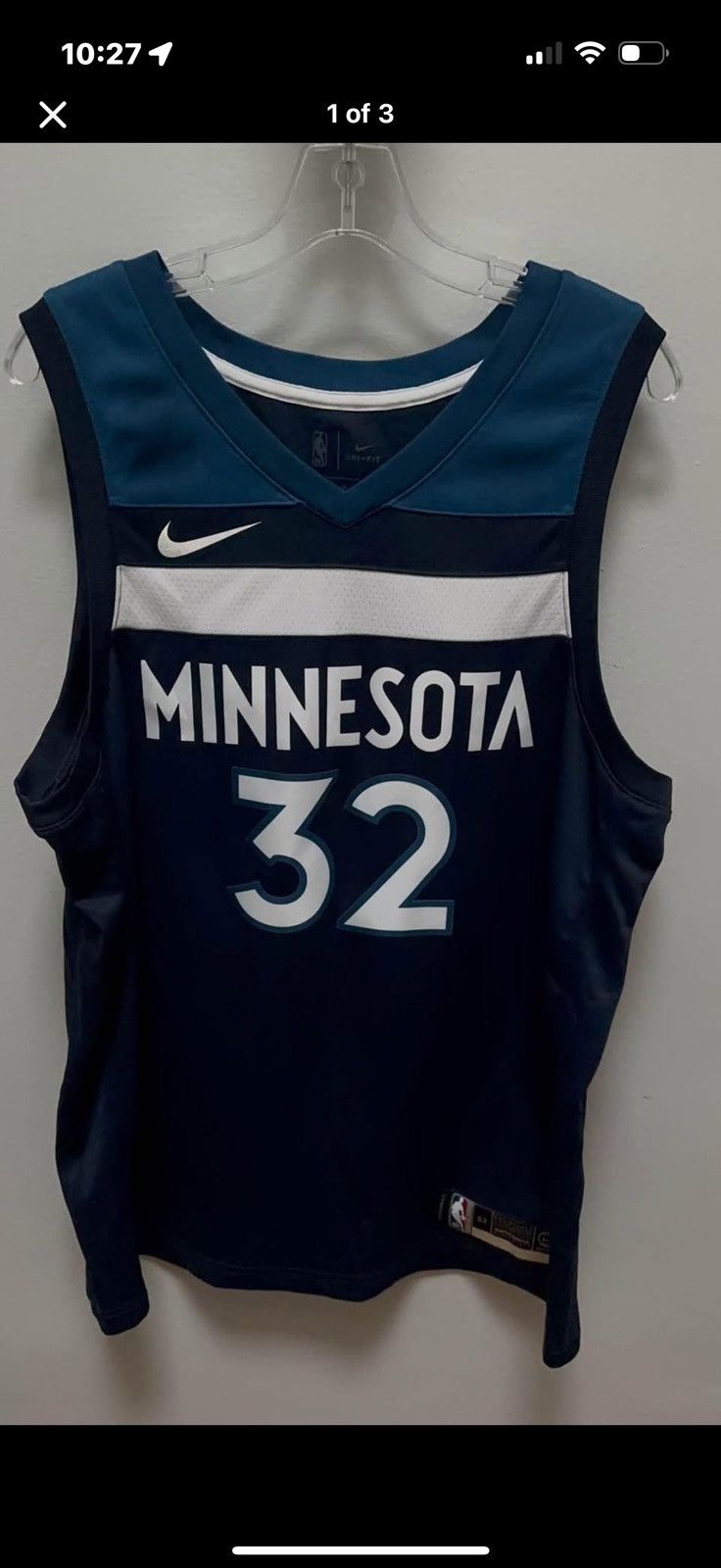 Minnesota Timberwolves Karl-Anthony Towns #32 Basketball