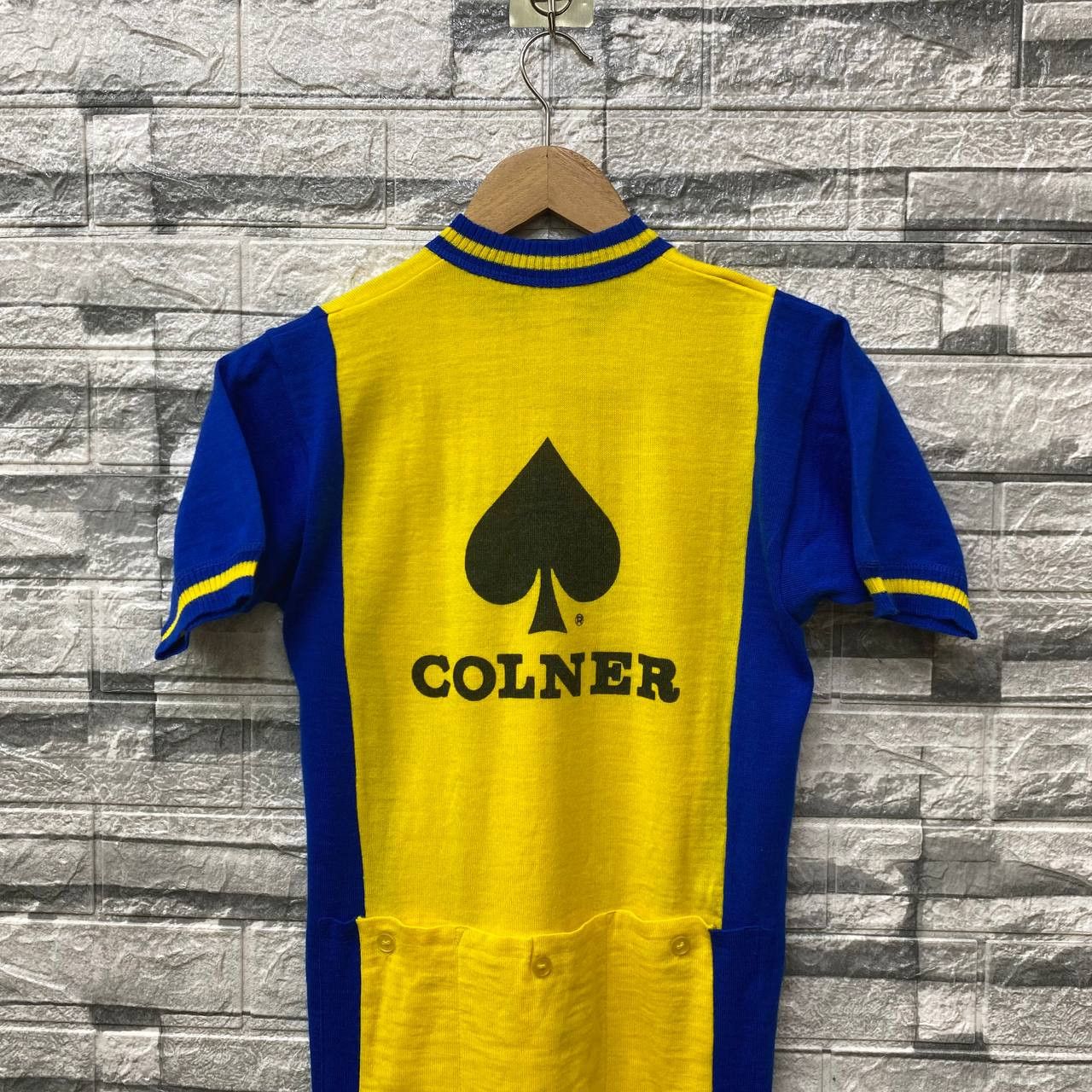Vintage VINTAGE 70s COLNER (By Colnago)Acrilic Cycling Jersey Italy Size US M / EU 48-50 / 2 - 7 Thumbnail