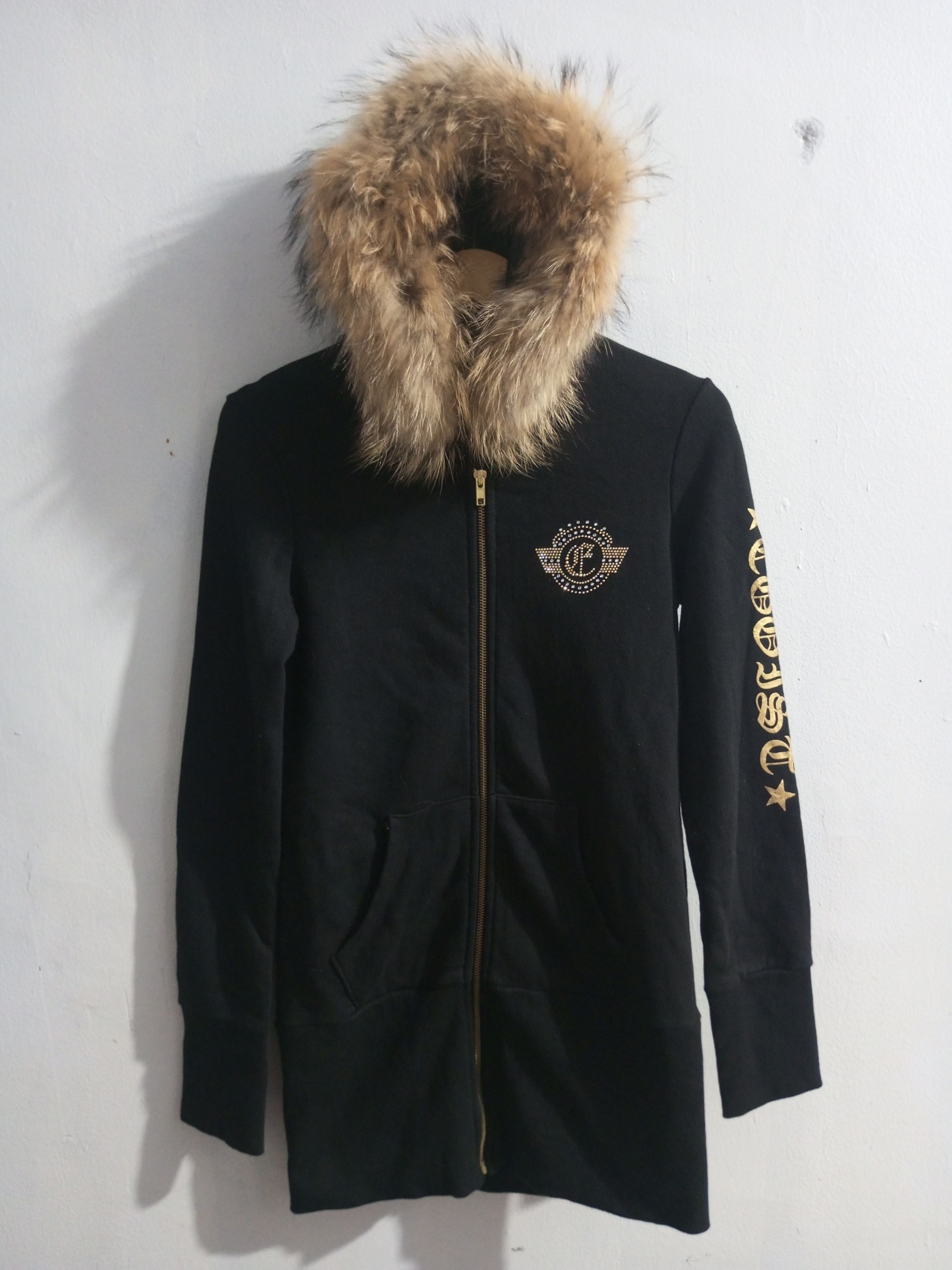 If Six Was Nine × Japanese Brand × Le Grande Bleu (L.G.B.) Egoist wings angles fur hoodie Size S / US 4 / IT 40 - 1 Thumbnail