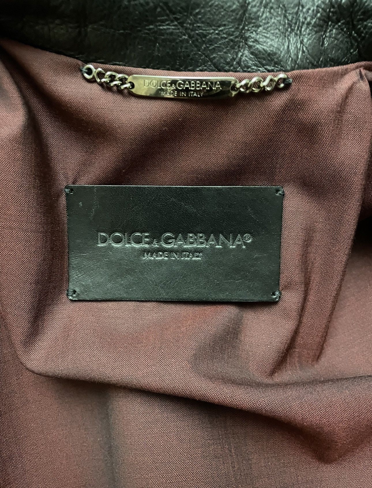 Dolce & Gabbana Dolce & Gabbana pilot leather jacket Toro leather Size US M / EU 48-50 / 2 - 3 Thumbnail