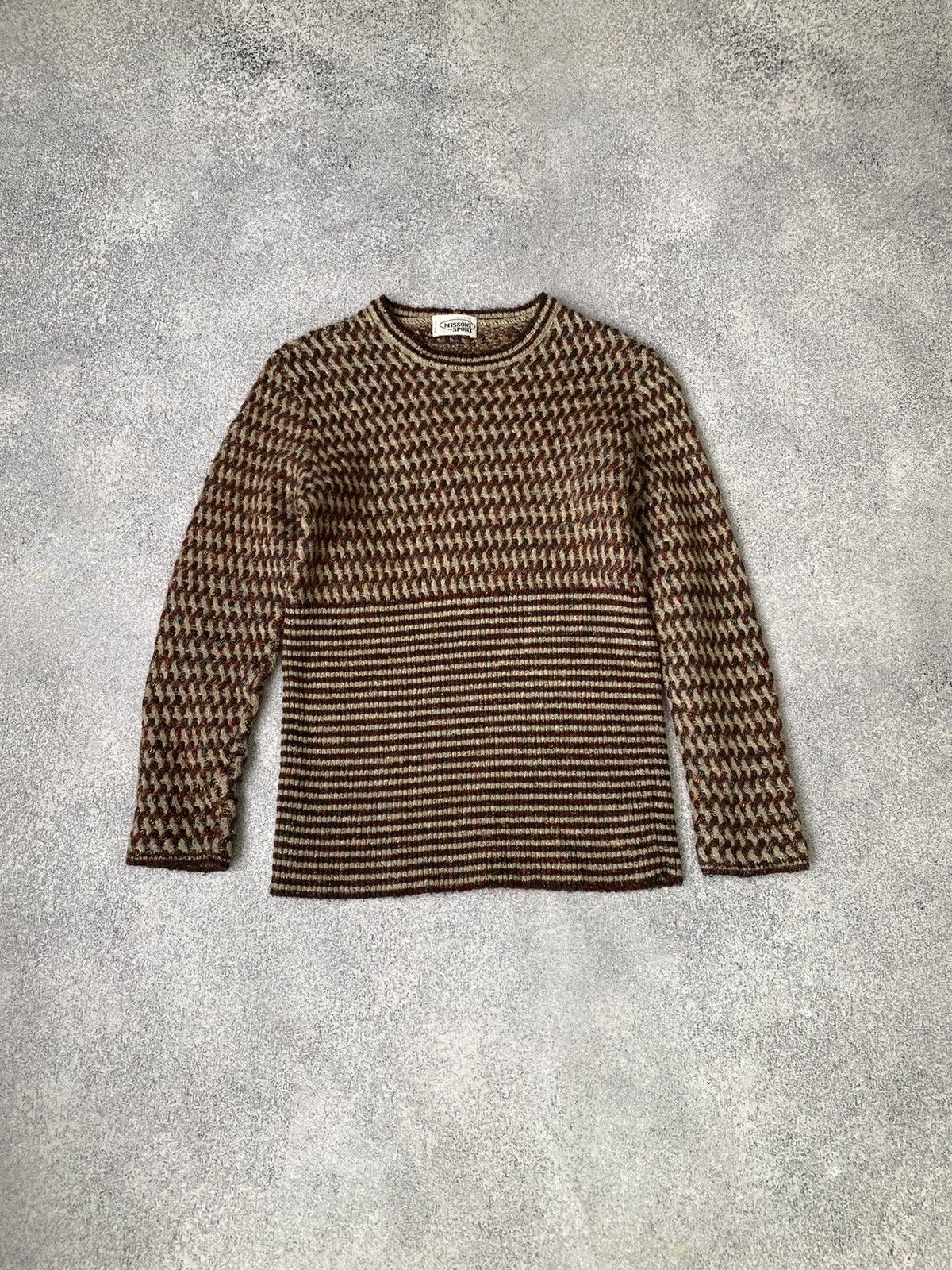 Designer × Missoni × Vintage Vintage Missoni Women’s Streetwear Multicolour Sweater Size XL / US 12-14 / IT 48-50 - 2 Thumbnail