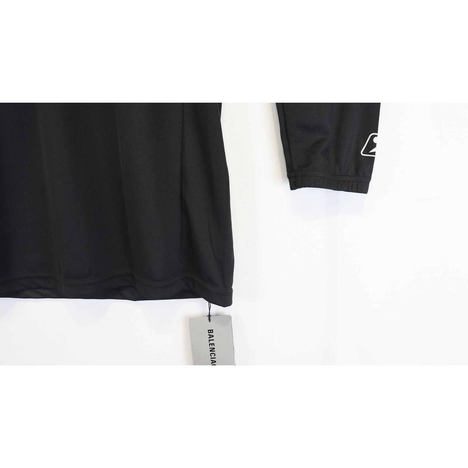 Balenciaga o1rshd1 Top L/S Bike Jersey in Black Size US S / EU 44-46 / 1 - 8 Thumbnail