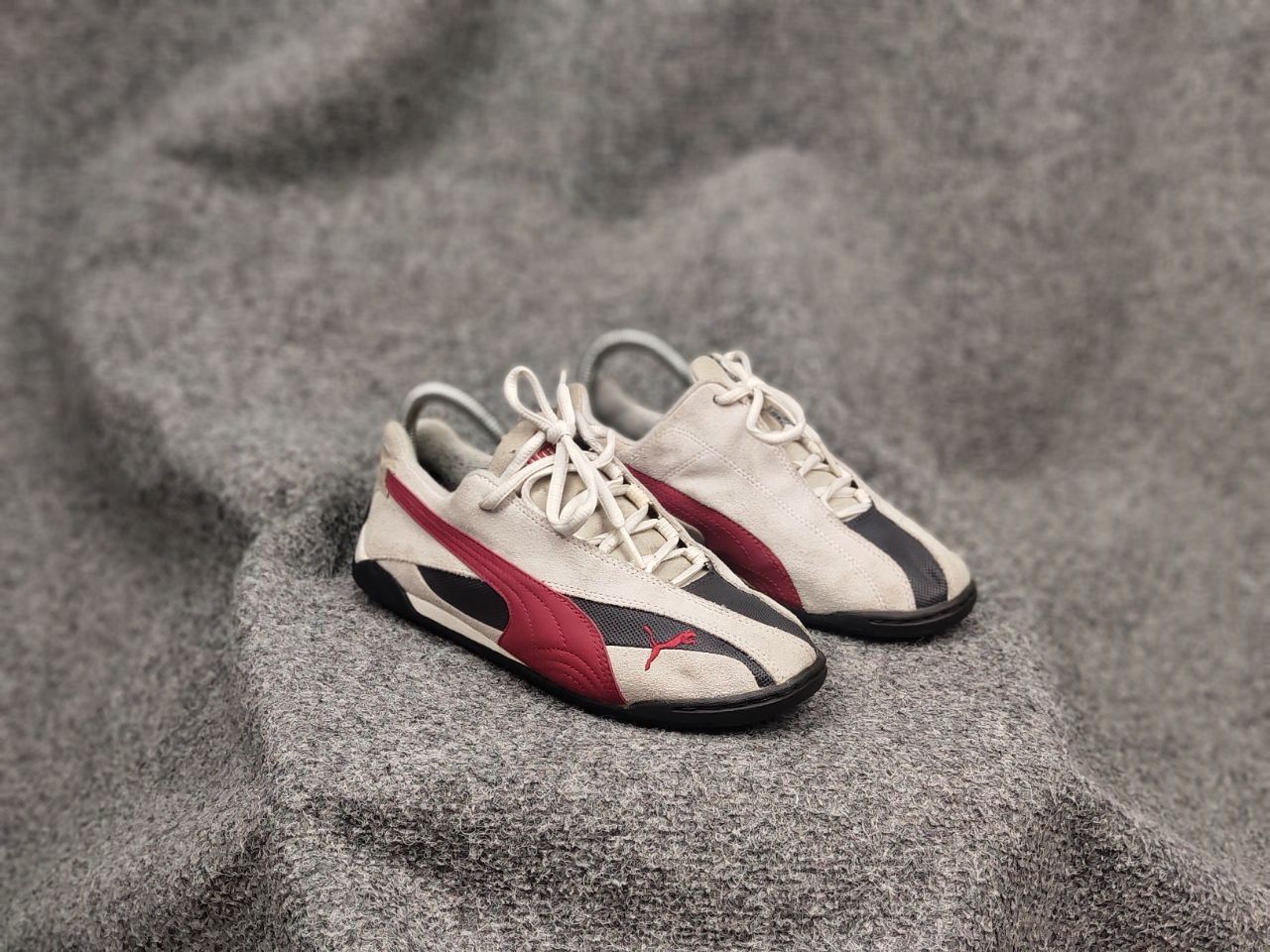 Vintage Puma Suede Hype Asymmetrical Sneakers Y2K Style