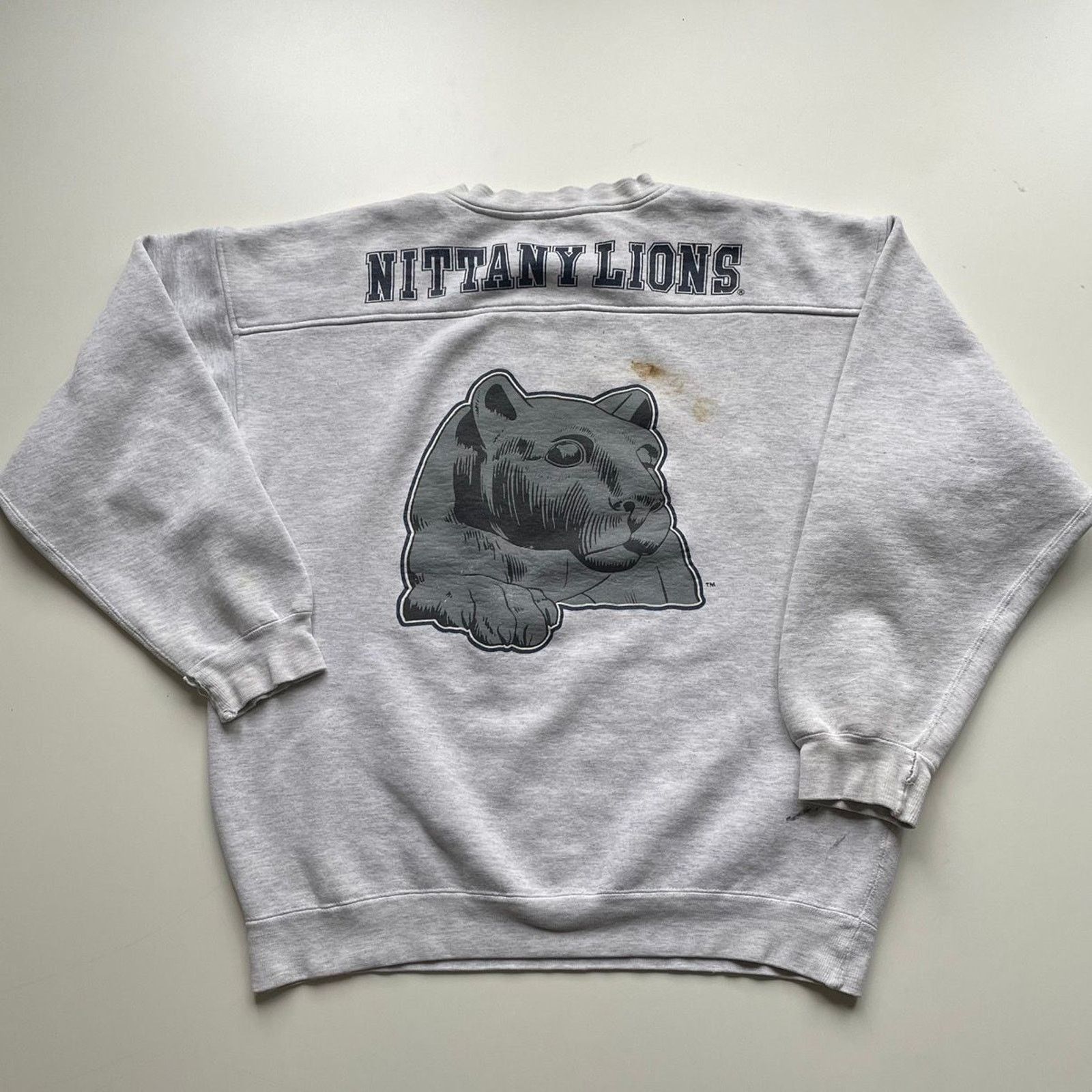 NCAA × Vintage Vintage Penn State University Nittany Lions Crewneck Large Size US L / EU 52-54 / 3 - 3 Thumbnail