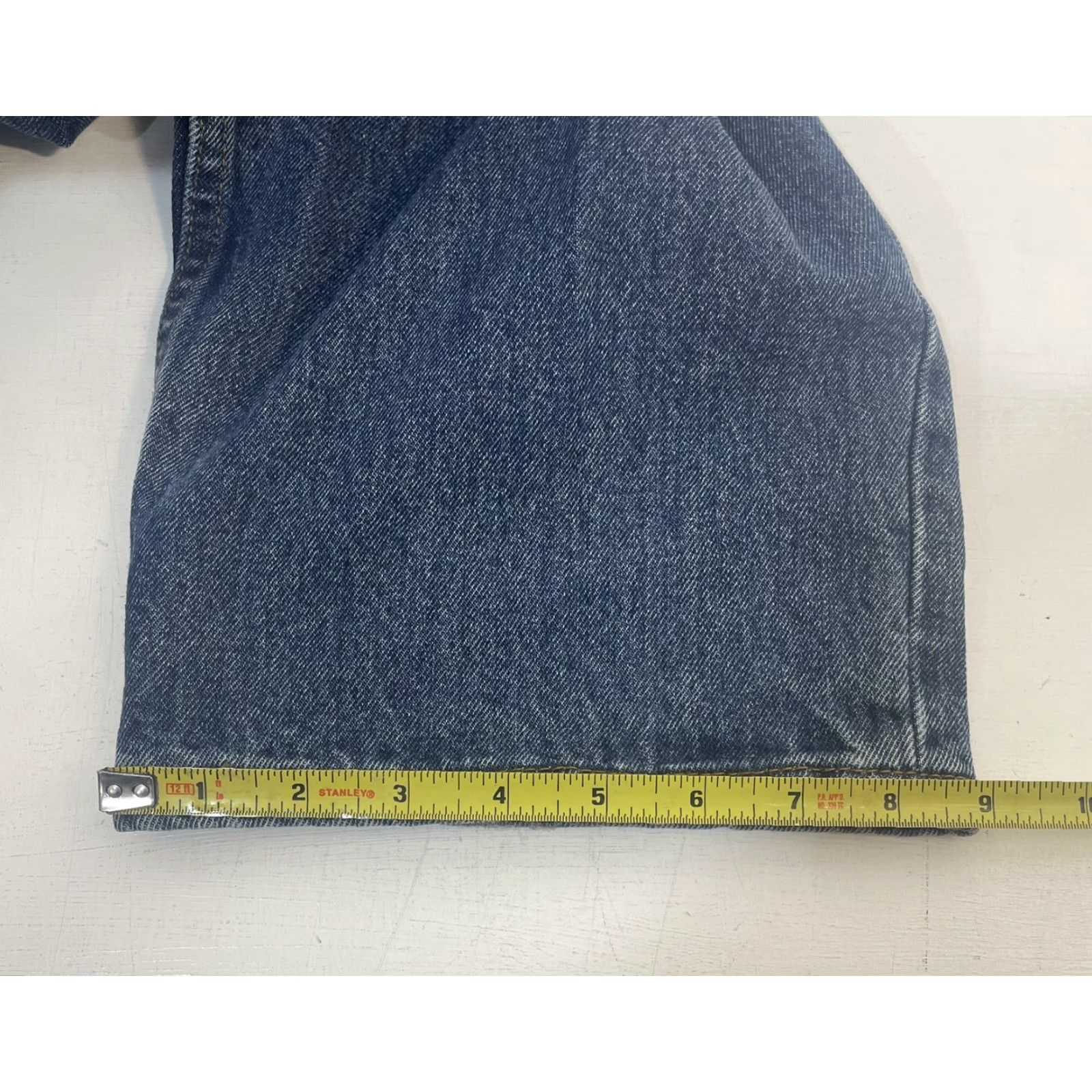Levi's Levi's 550 Jeans Men Blue 42x29 42x30 Medium Wash 100 Cotton Bootcut Relaxed Denim Jeans Size US 42 / EU 58 - 4 Thumbnail