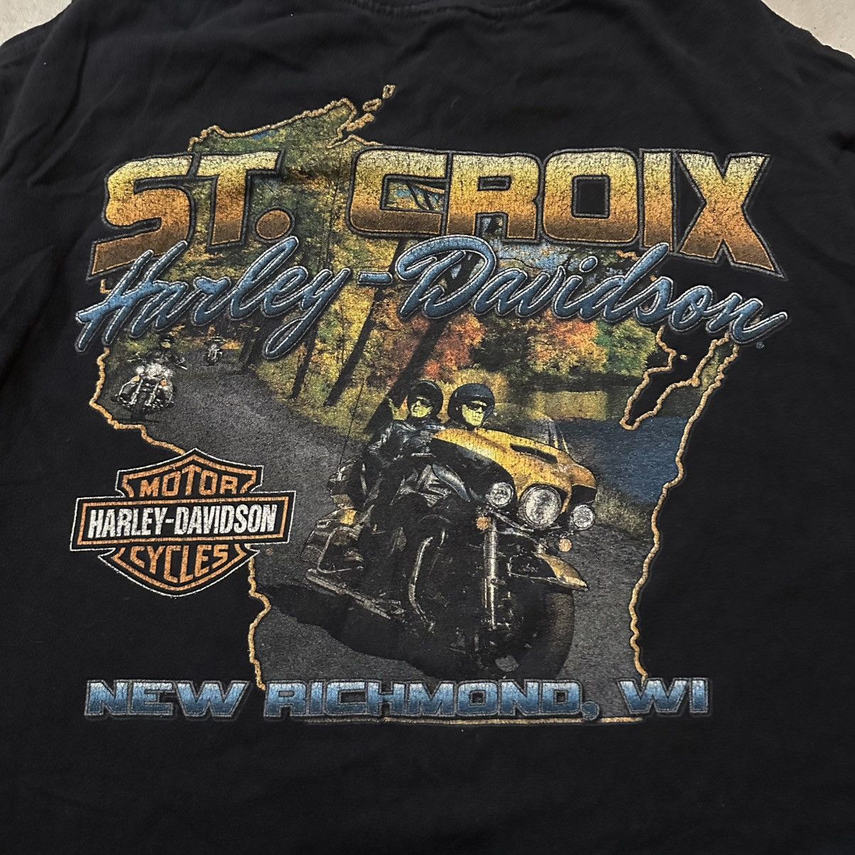 Harley Davidson Harley Davidson Wisconsin Motorcycle Biker Shirt Size L Size US L / EU 52-54 / 3 - 2 Thumbnail