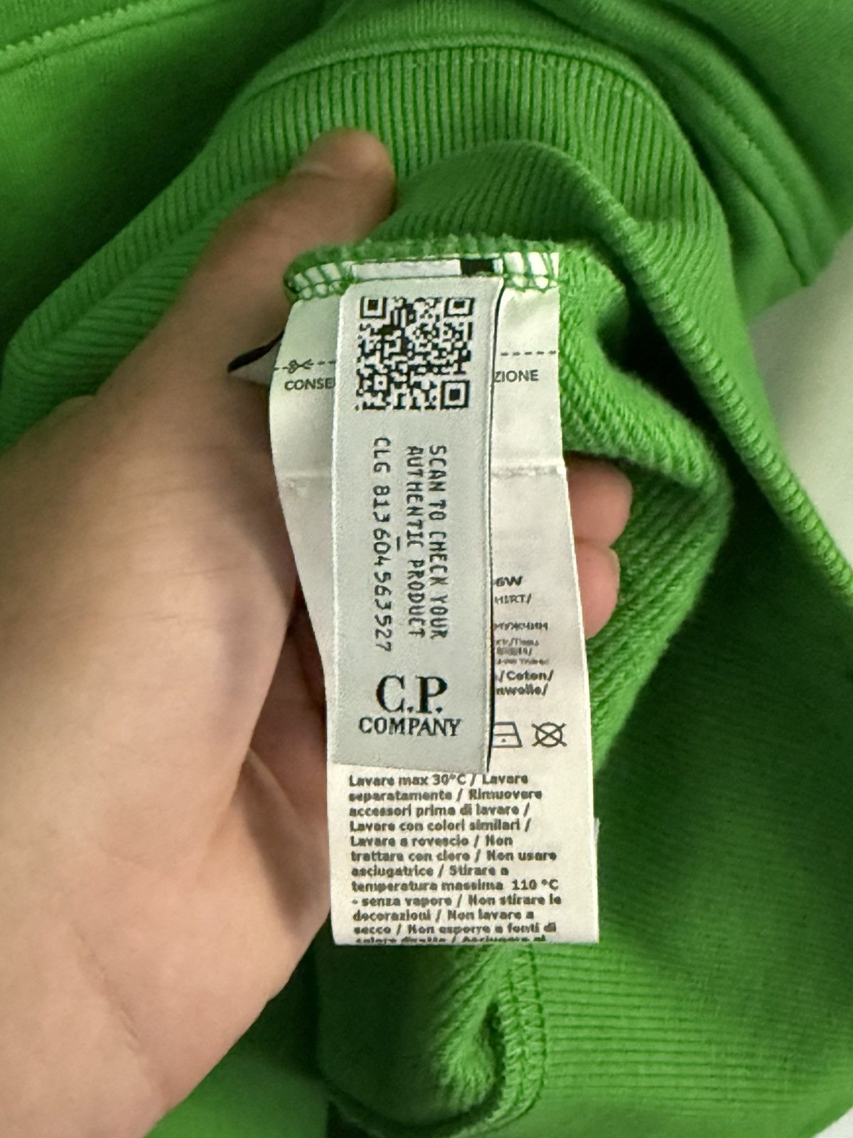 C.P. Company CP Company Green Lens Hoodie – Size M,L – New w/ Tags Size US L / EU 52-54 / 3 - 7 Thumbnail