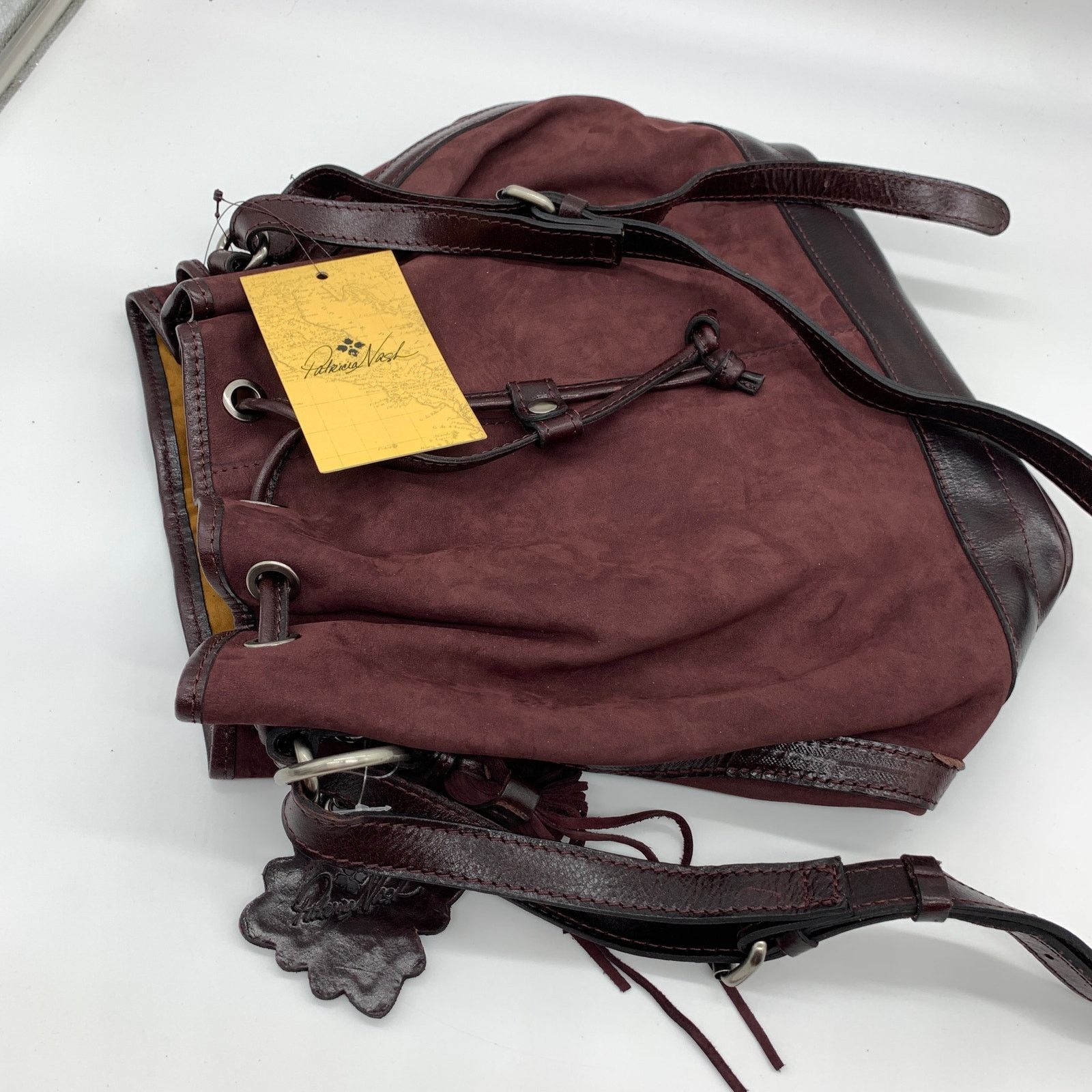 Other Patricia Nash Leather Crossbody Bags Melrose Drawstring Size ONE SIZE - 9 Thumbnail