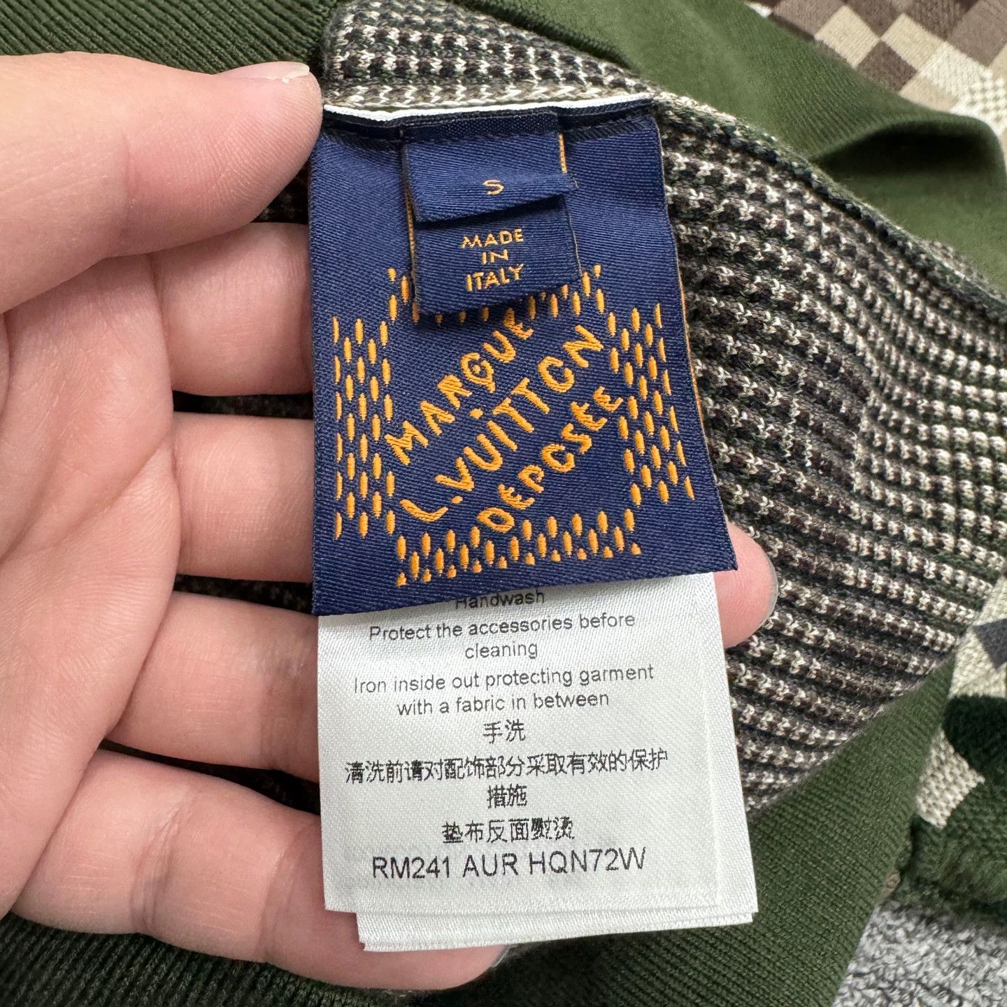 Louis Vuitton LV Rivet Camo Mosaic Hoodie S Size US S / EU 44-46 / 1 - 3 Thumbnail