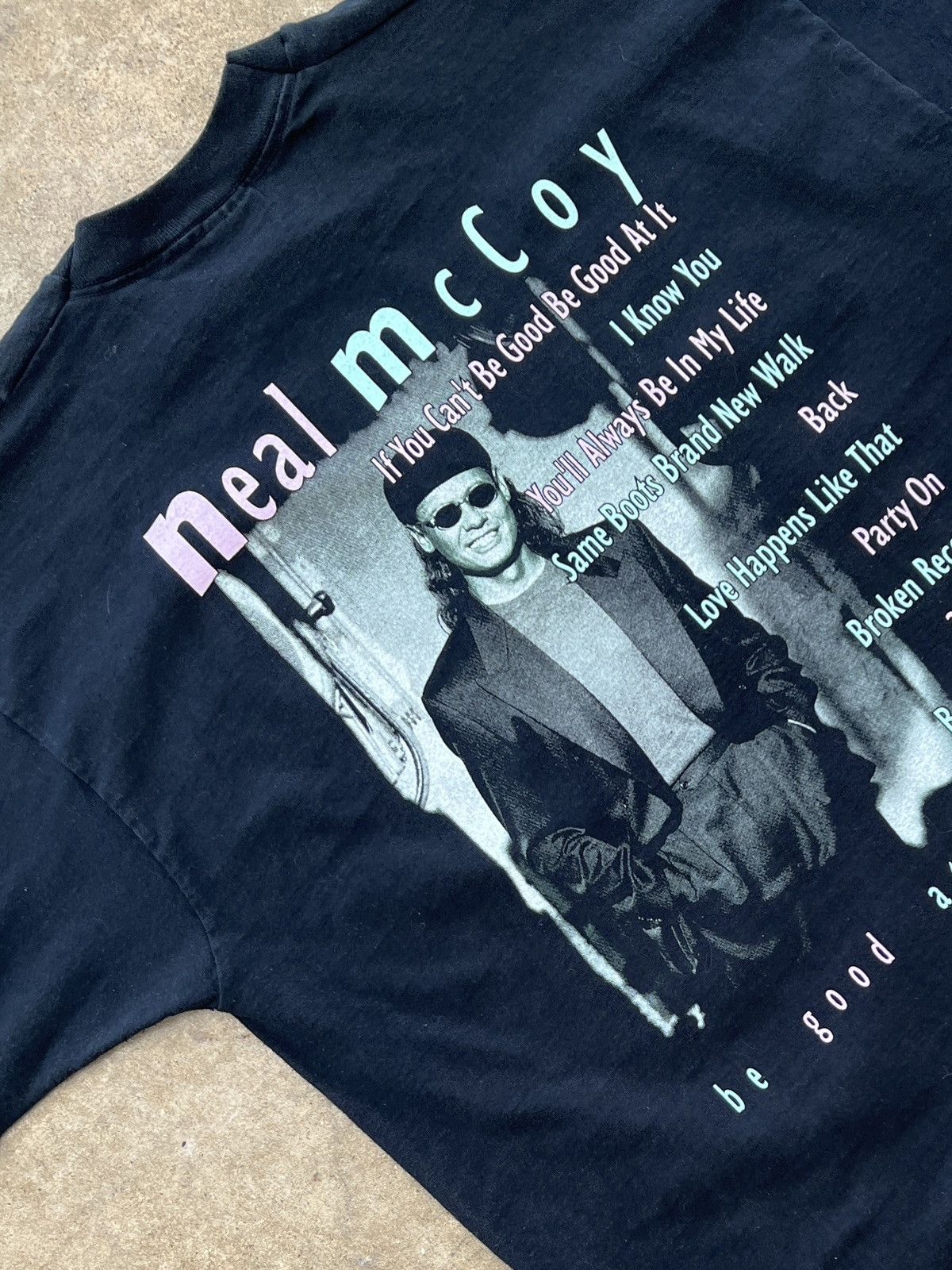 Band Tees Vintage 1998 Neal McCoy Be Good At It Tour Tee XXL Size US XXL / EU 58 / 5 - 4 Thumbnail