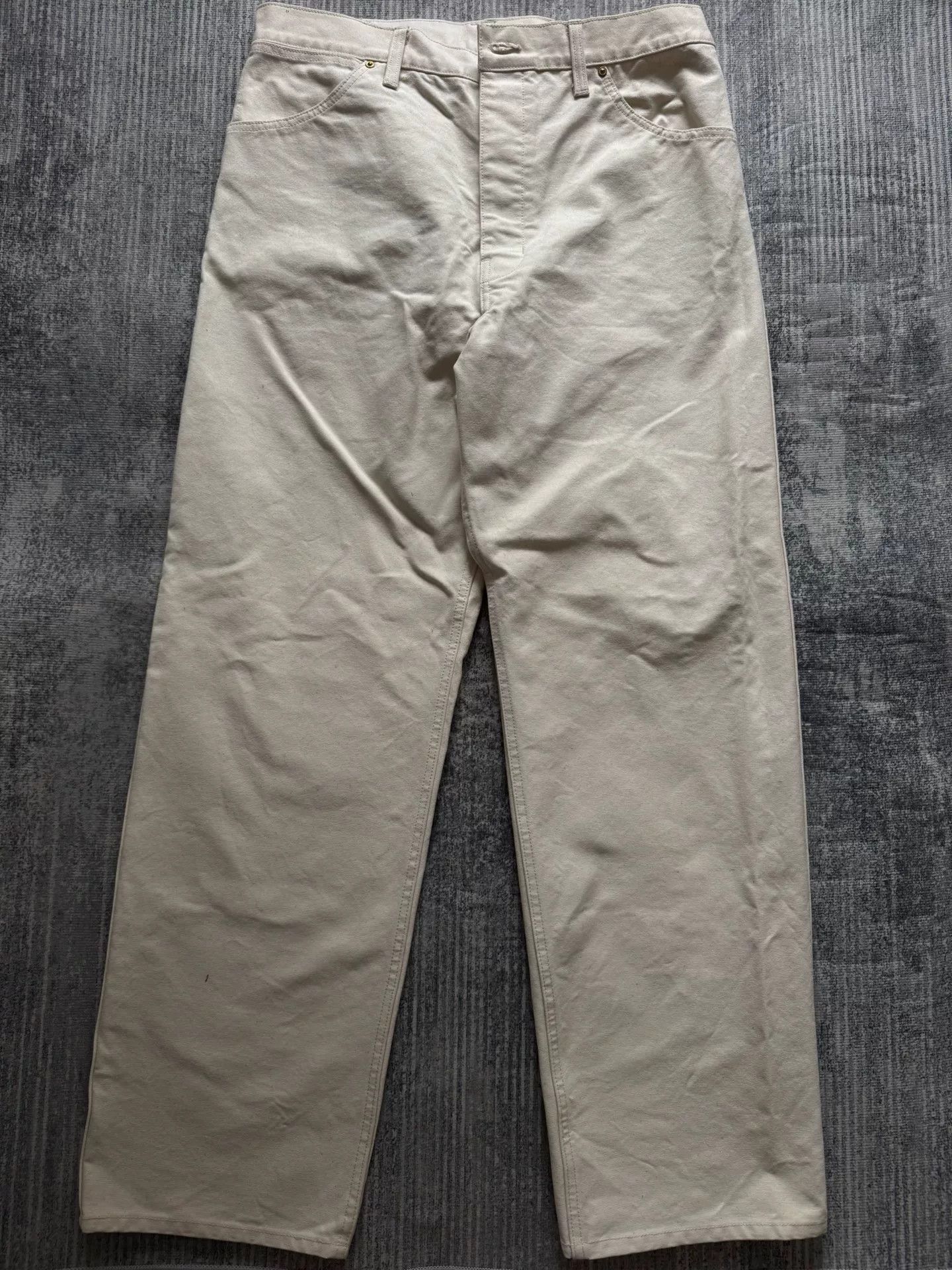 Visvim VISVIM 19SS HAKAMA Canvas Casual Pants Size US 35 - 1 Thumbnail