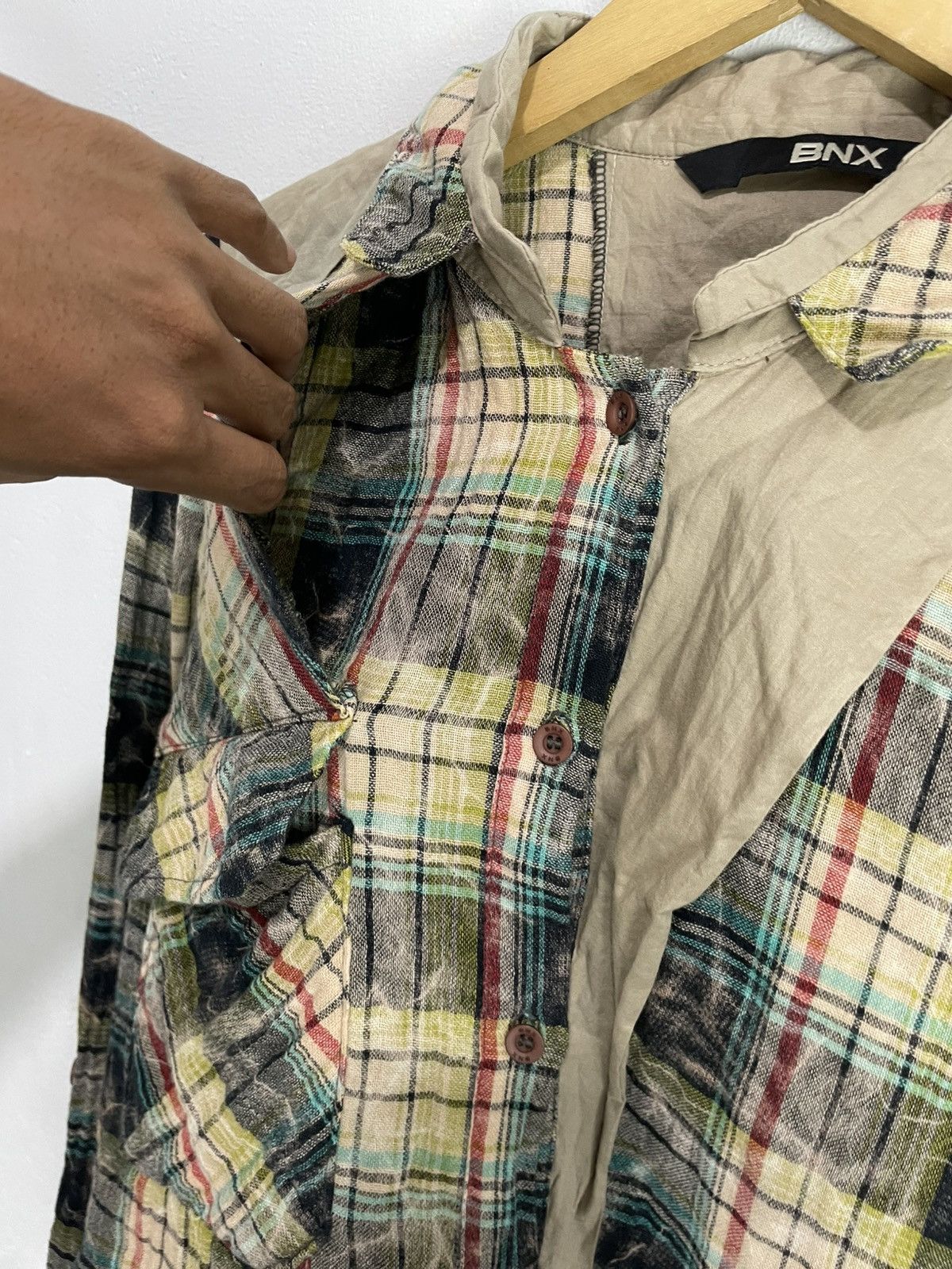 If Six Was Nine Bnx Double layer bleach shirt Size M / US 6-8 / IT 42-44 - 7 Thumbnail