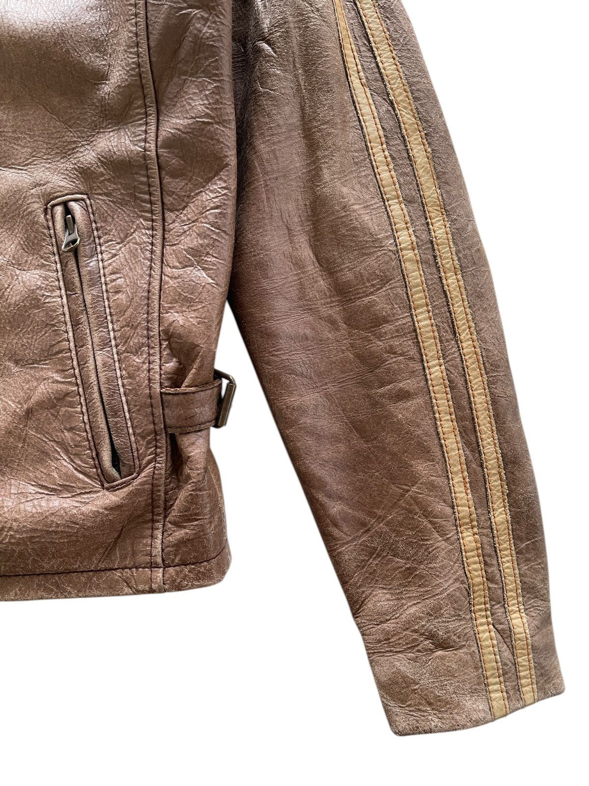 Schott Schott NYC Classic Cafe Racer Leather Jacket Size US M / EU 48-50 / 2 - 14 Thumbnail