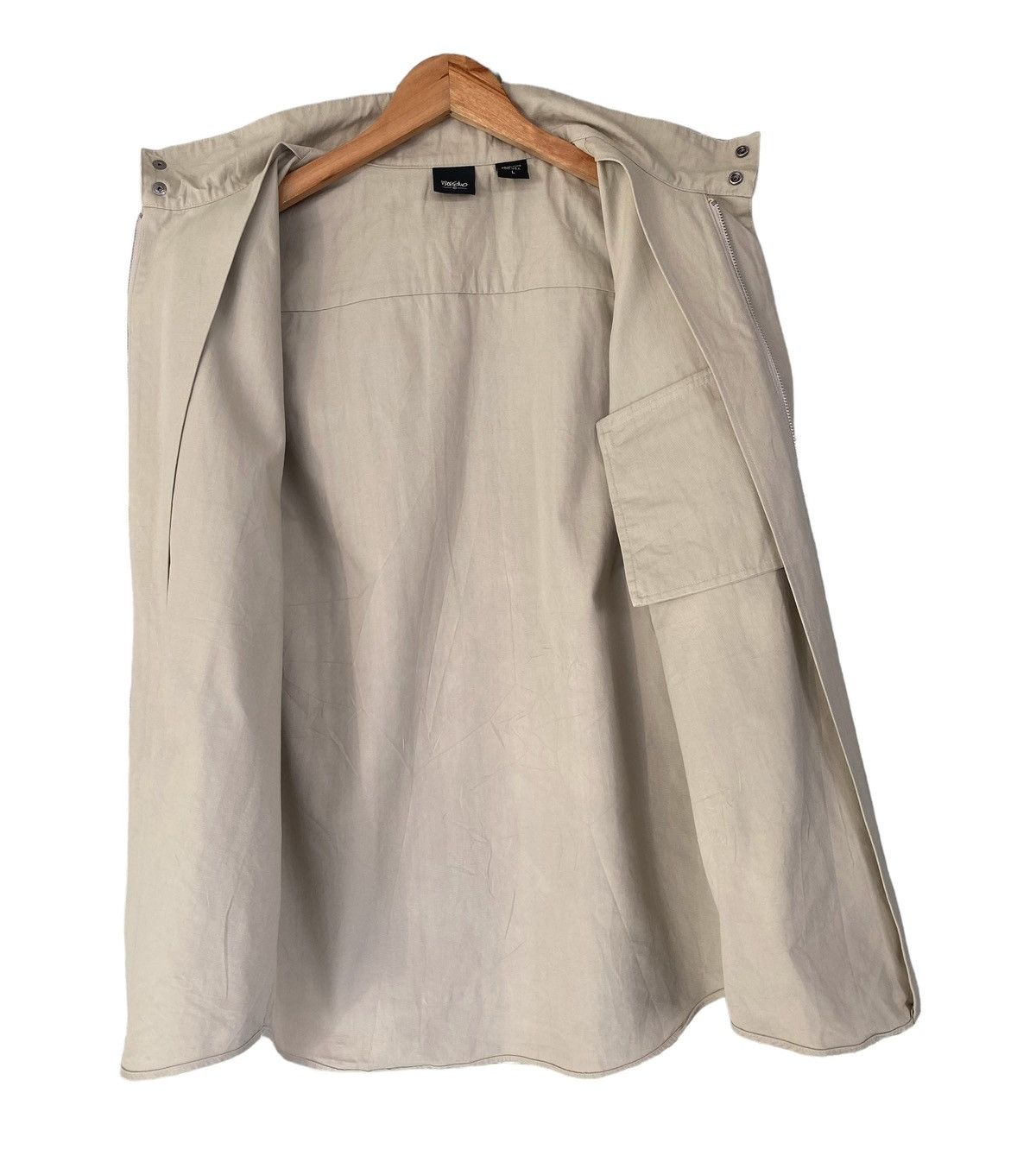 Mossimo MASSIMO Cotton Zipper Jacket (L) Size US L / EU 52-54 / 3 - 9 Thumbnail