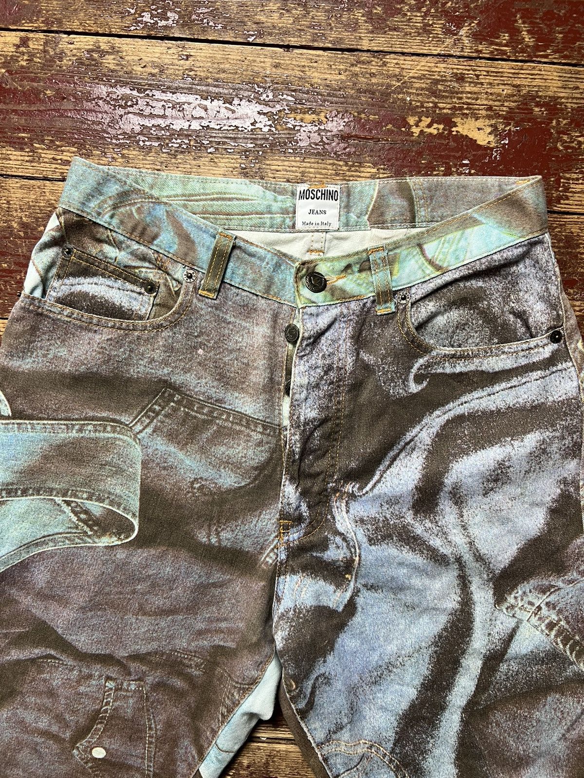 Vintage Moschino printed pants