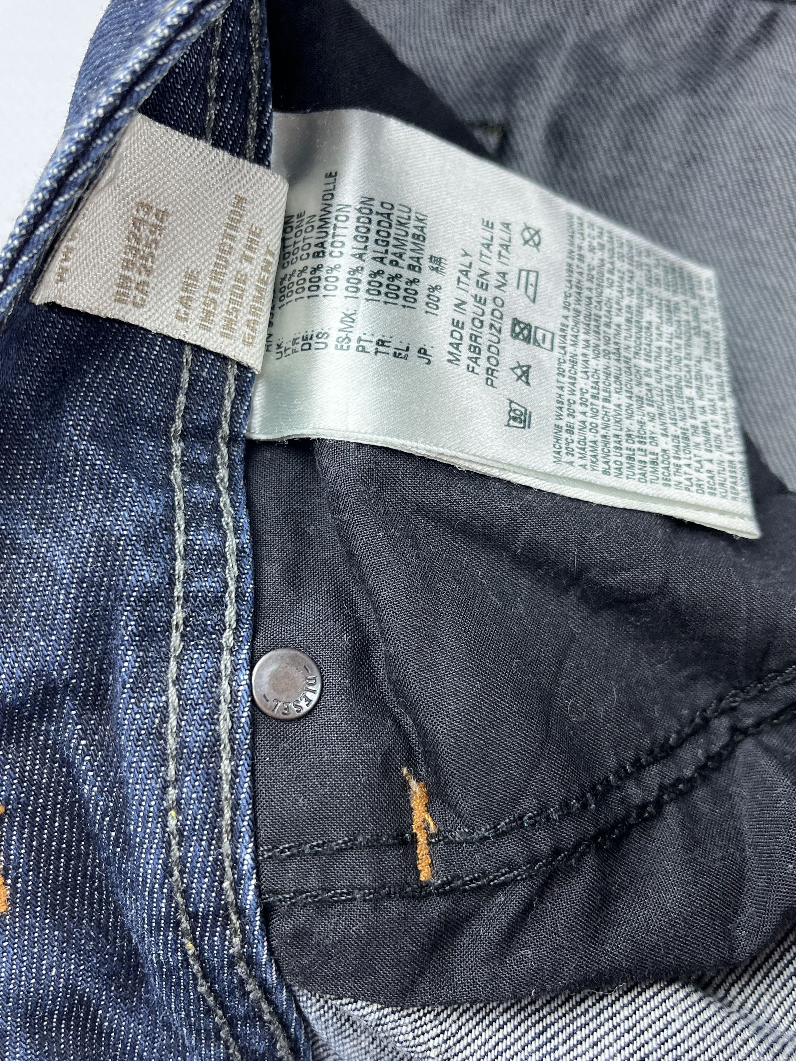 Diesel × Vintage Rare Diesel Baggy Jeans Made in Italy Size US 36 / EU 52 - 10 Thumbnail
