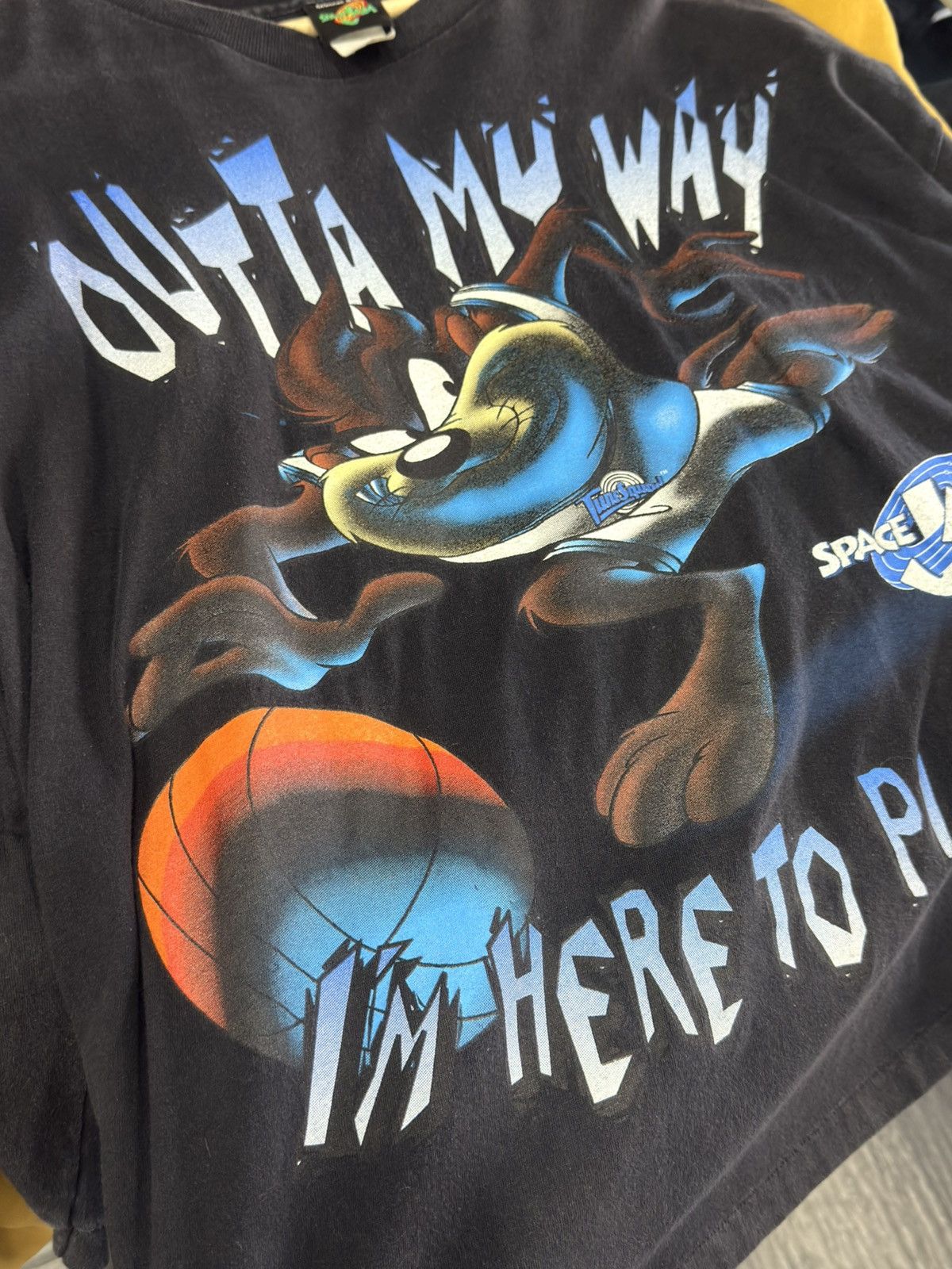 Vintage Vintage Space Jam LongSleeve Size US XL / EU 56 / 4 - 6 Thumbnail