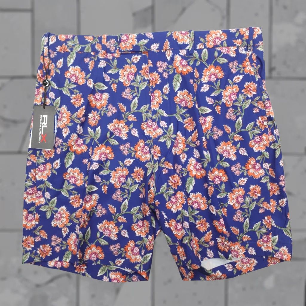 RLX Ralph Lauren RLX Ralph Lauren Shorts Size 36 Floral Classic Fit 9” Inseam Water Repellent Size US 36 / EU 52 - 1 Thumbnail