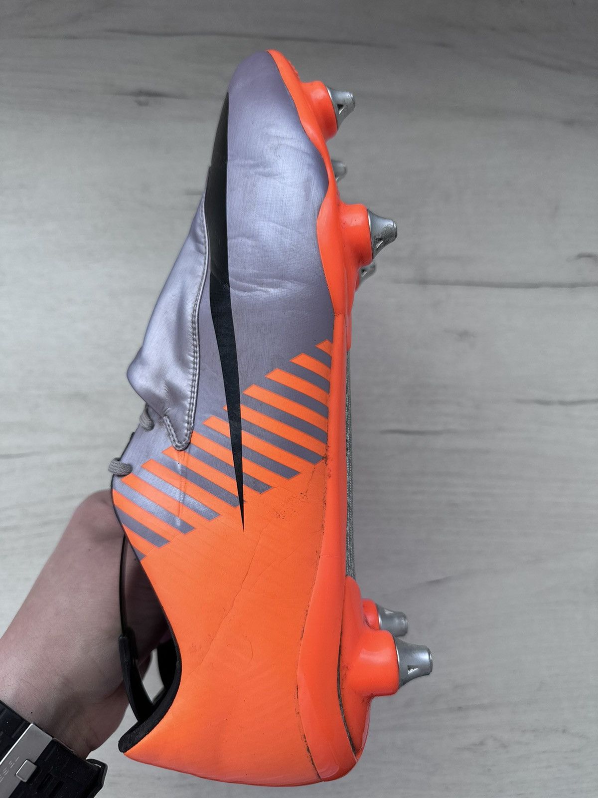 Nike Nike Mercurial Vapor 6 SG Carbon Football Clears World Cup Size US 12 / EU 45 - 12 Thumbnail