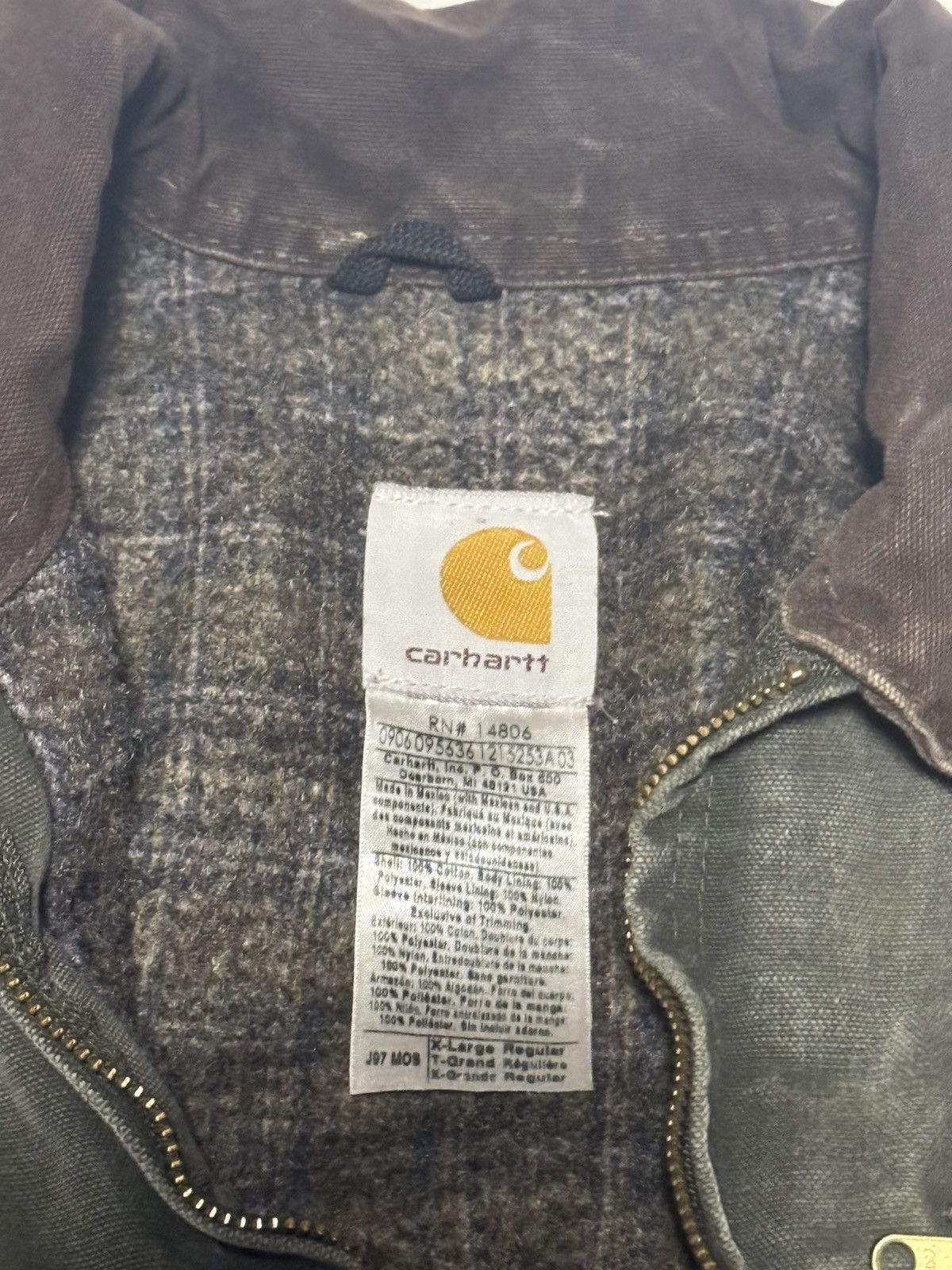 Carhartt Vintage Carhartt Detroit jacket j97 mos Size US XL / EU 56 / 4 - 8 Thumbnail