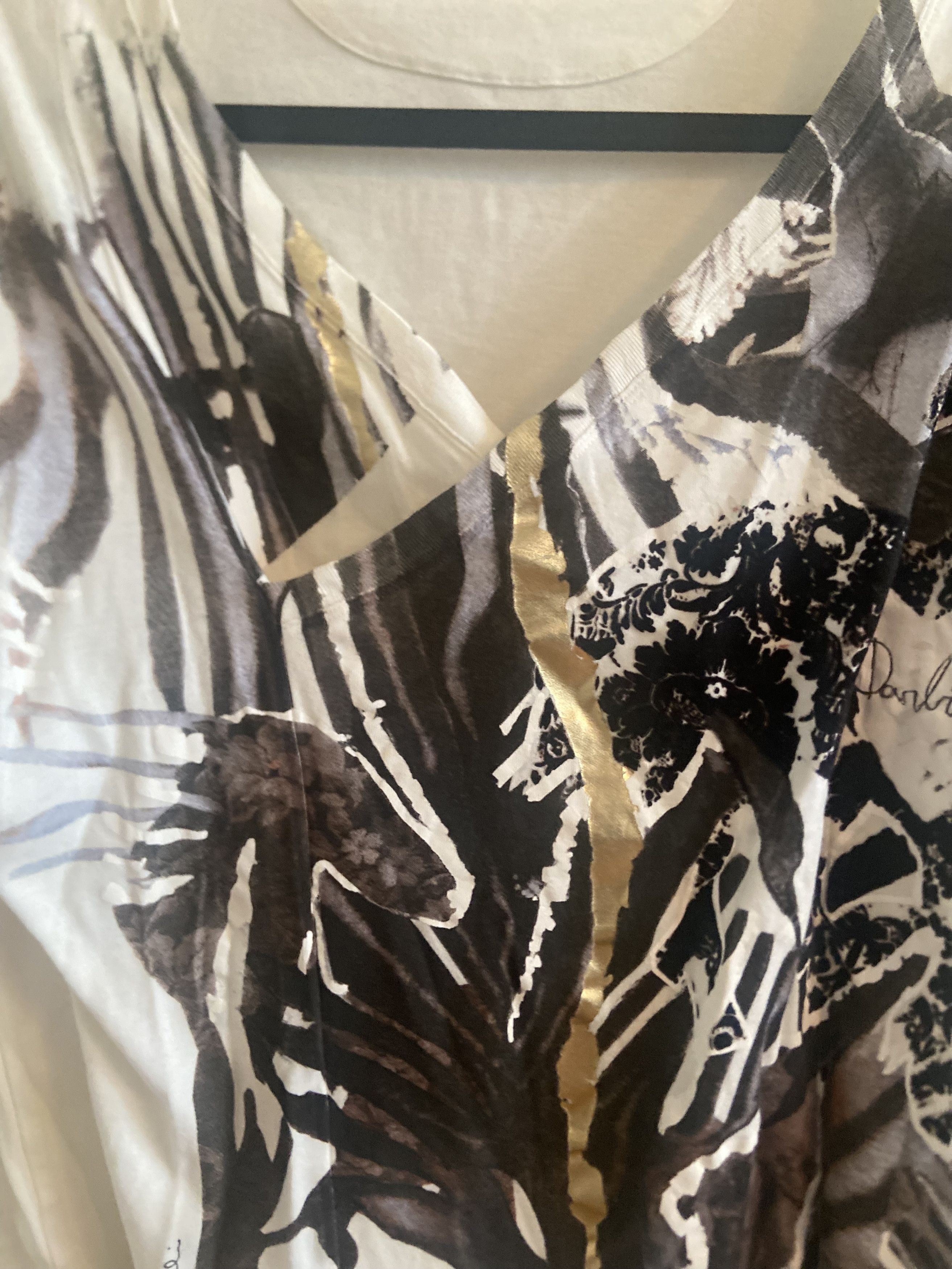 Roberto Cavalli Roberto Cavalli Abstract Print Long Sleeve Size US L / EU 52-54 / 3 - 4 Thumbnail