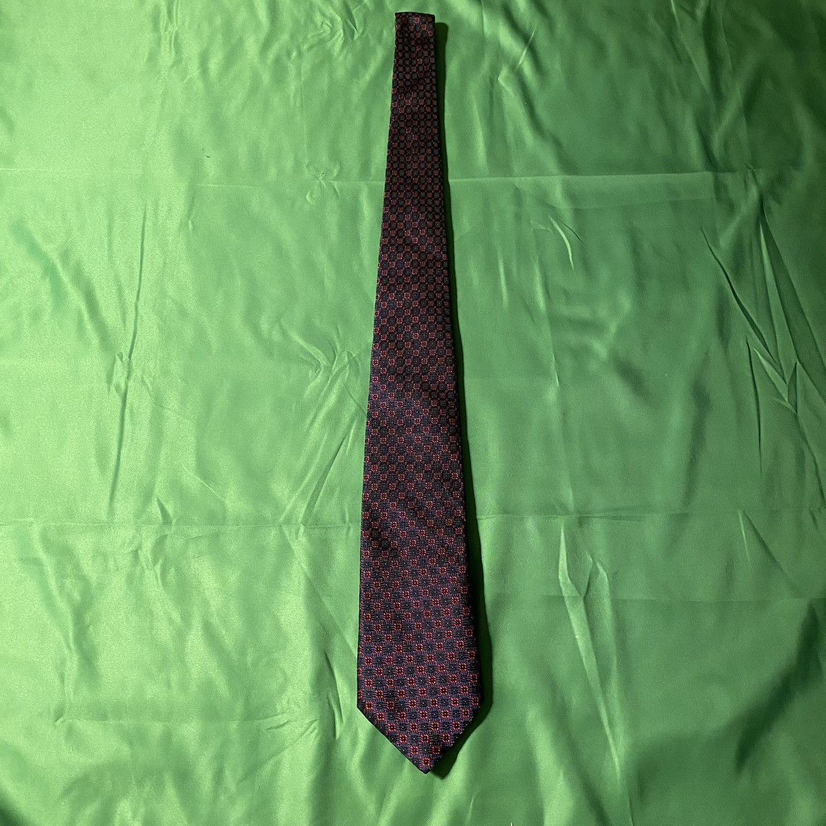Other Silk Black and Red Bred Tie d’ este made in Italy Size ONE SIZE - 2 Thumbnail