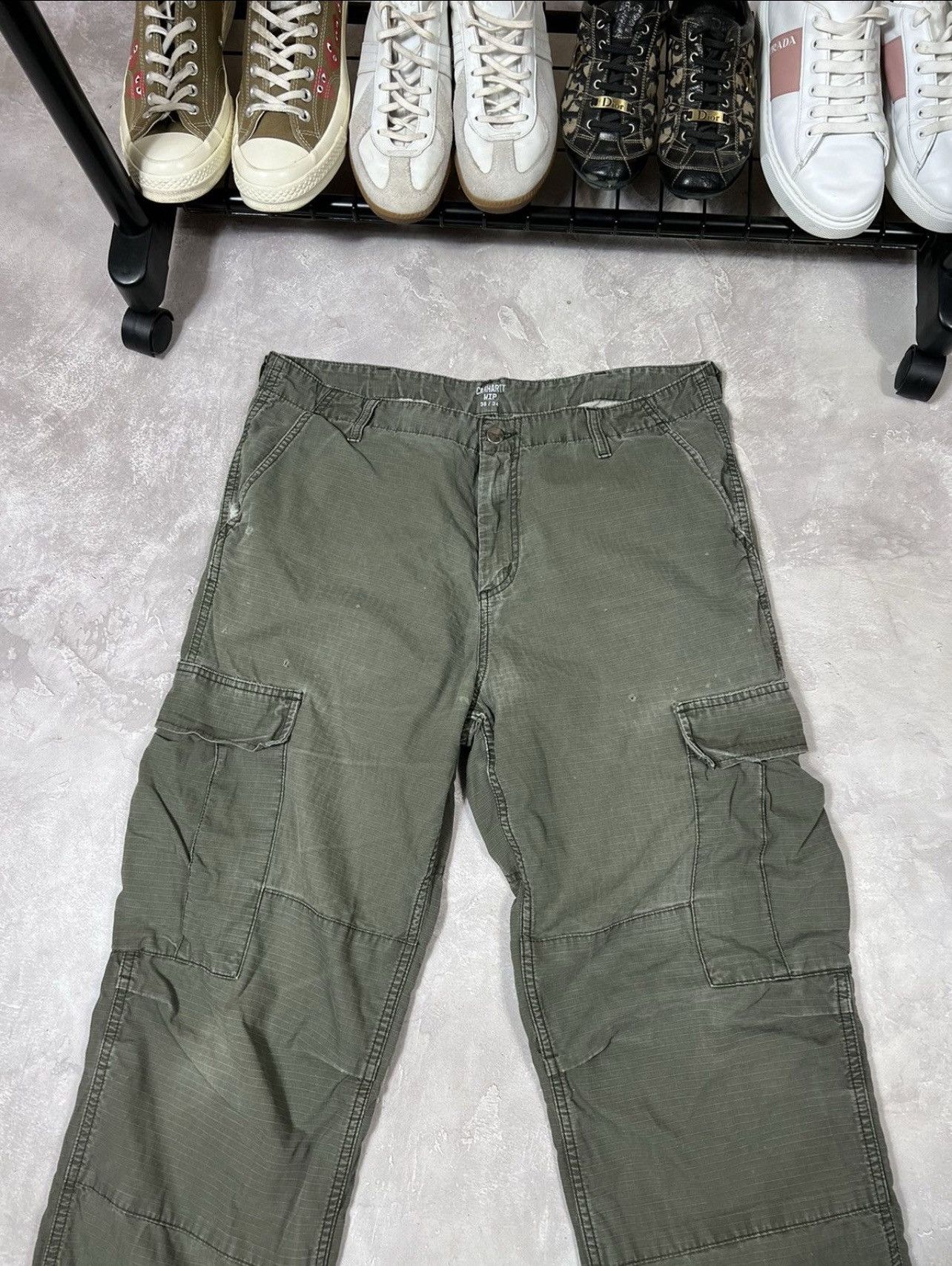 Vintage Carhartt Distressed Cargo Pants