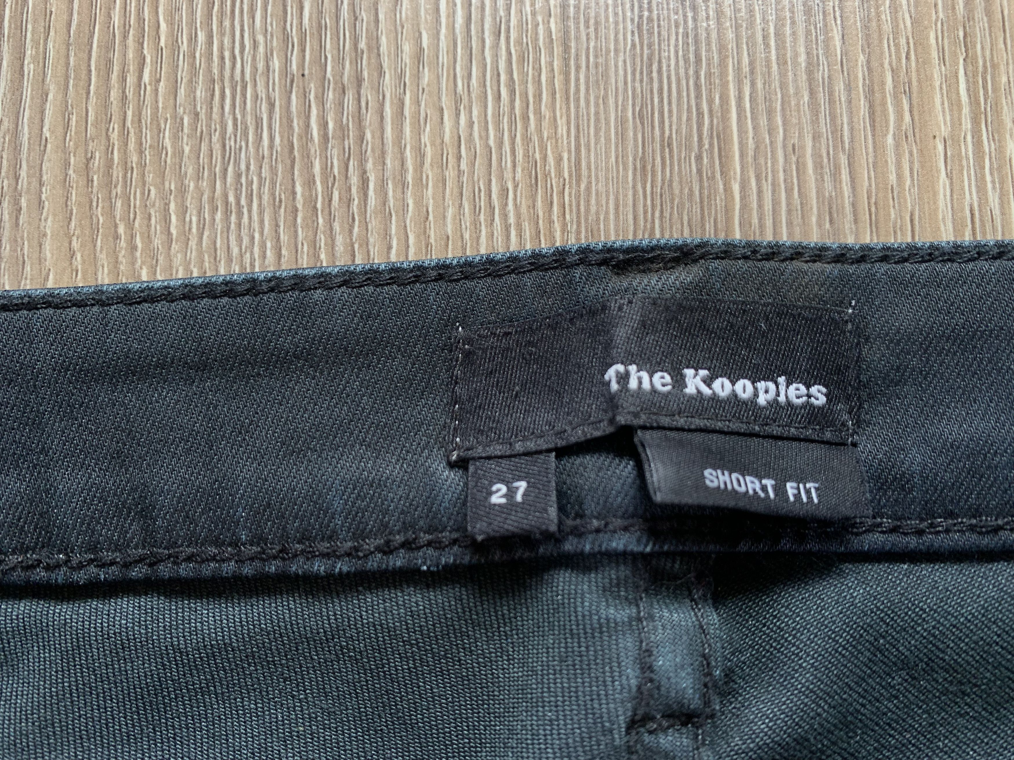 Designer × The Kooples The Kooples Short Fit Waxed Jeans Size 27" / US 4 / IT 40 - 8 Thumbnail
