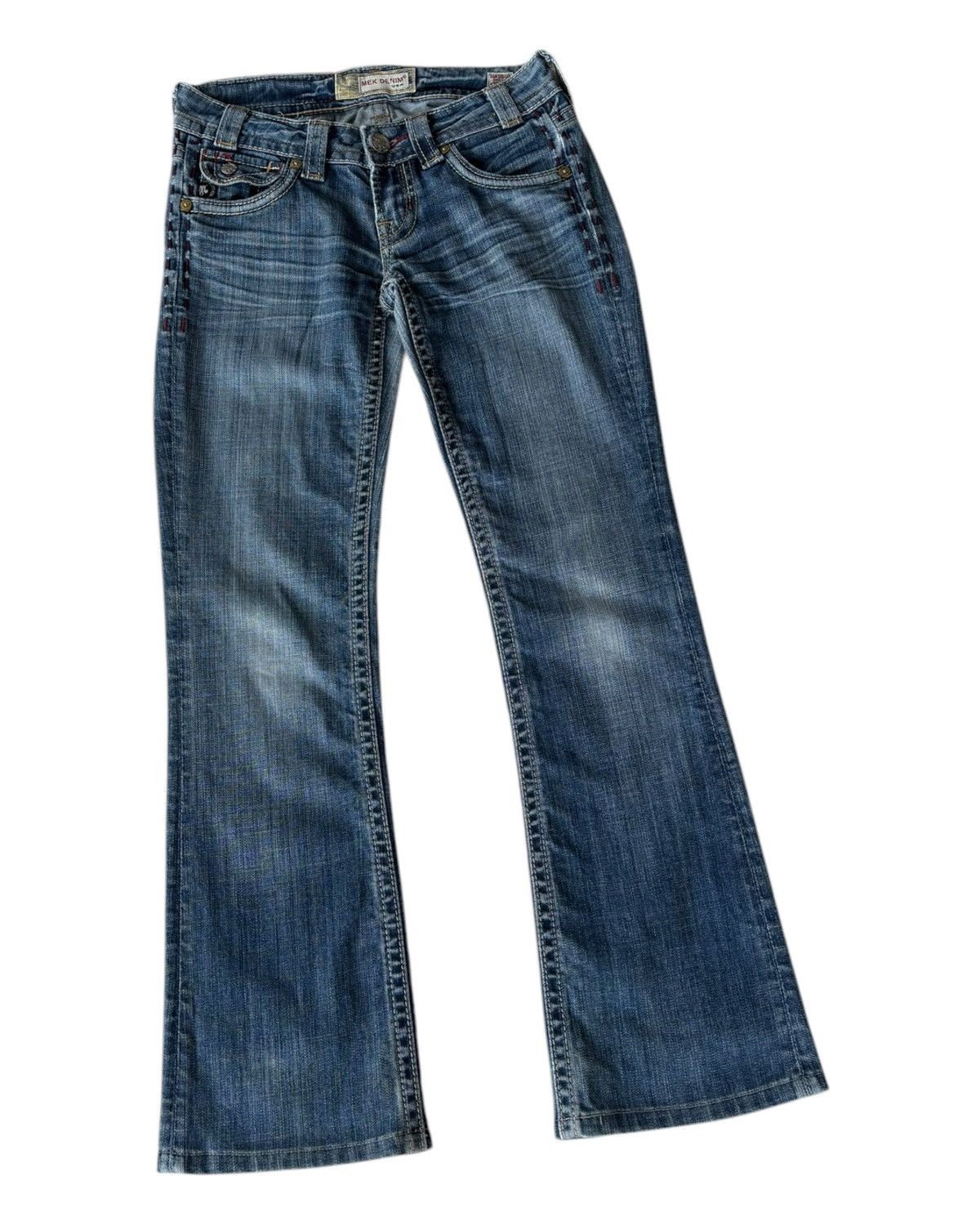 Mek Denim 🔥MEK DENIM BOOTCUT JEANS Size 28" / US 6 / IT 42 - 3 Thumbnail