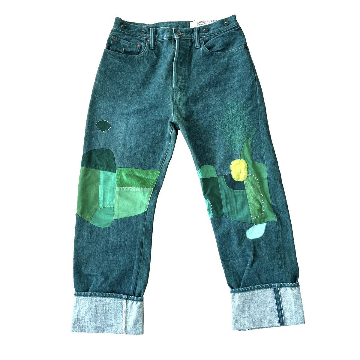 Kapital Kapital patch jeans Size 27" / US 4 / IT 40 - 1 Thumbnail