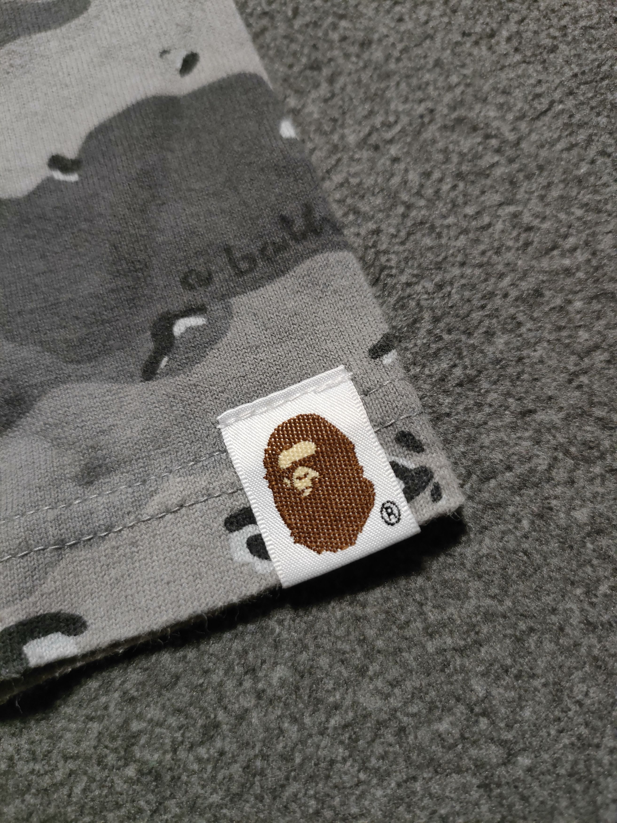Bape Rare A Bathing Ape T-shirt Japanese brand camo tee Size US S / EU 44-46 / 1 - 4 Thumbnail