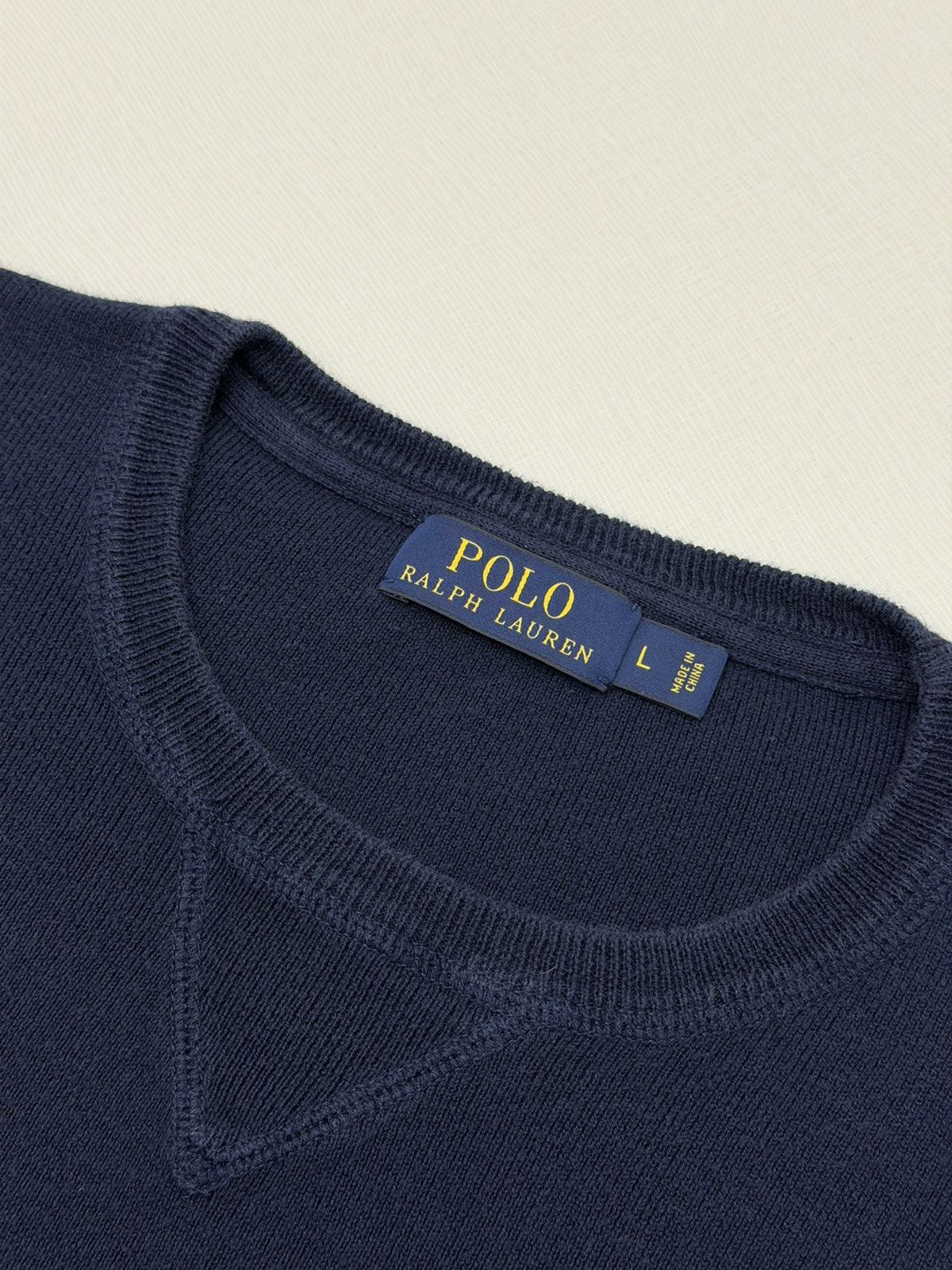 Polo Ralph Lauren Polo Ralph Lauren Long Sleeve 100% Cotton Sweater Size Large Size US L / EU 52-54 / 3 - 3 Thumbnail