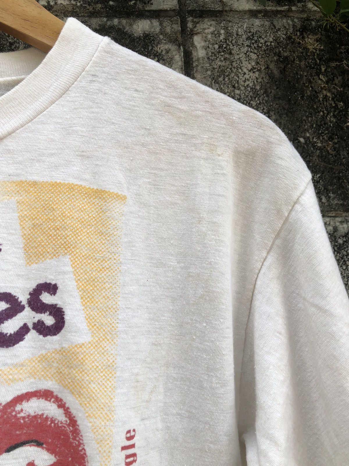 Band Tees × The Rolling Stones × Vintage Vintage The Rolling stones European tour shirt Size US L / EU 52-54 / 3 - 4 Thumbnail