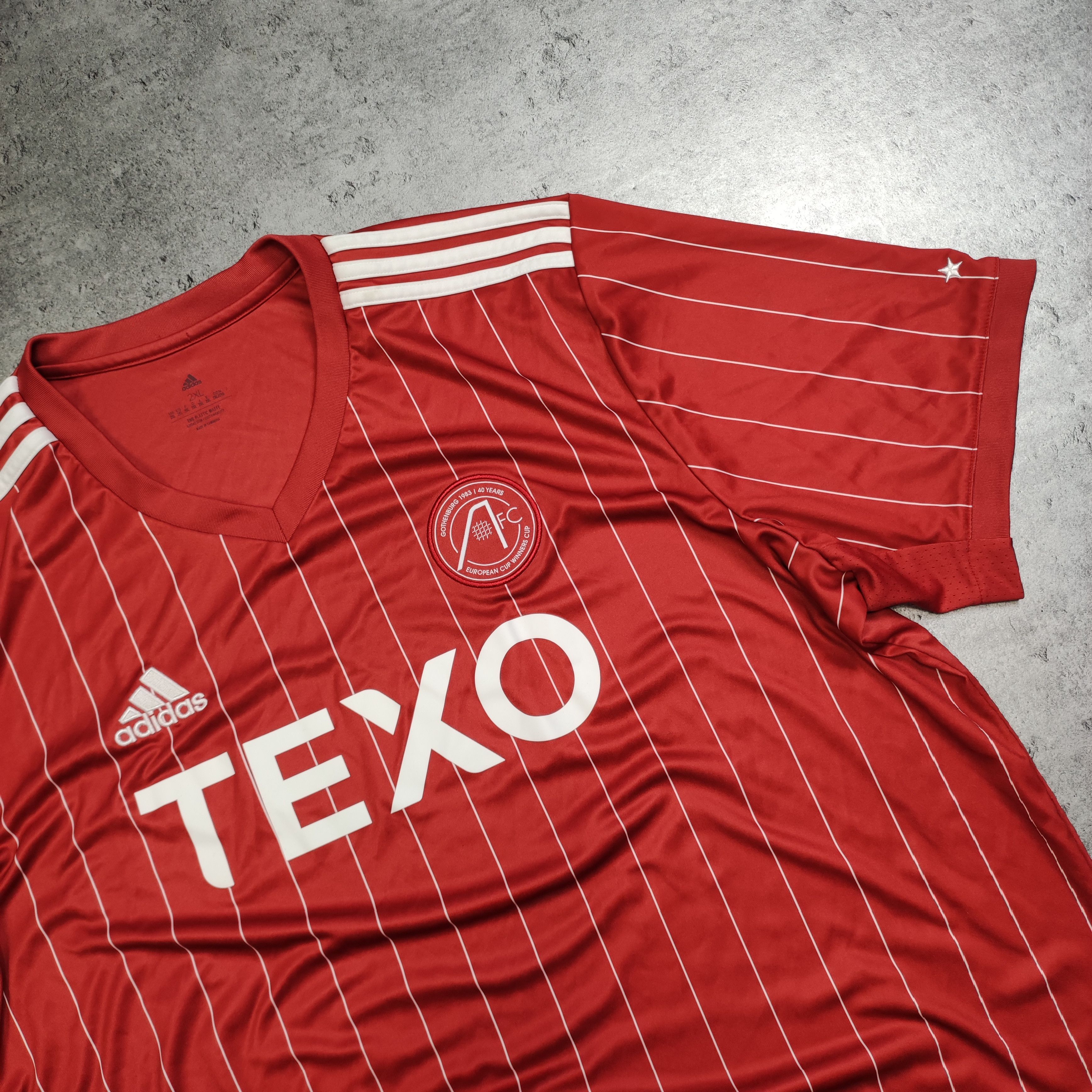 Adidas RARE Aberdeen FC Scotland Home 2022/23 Football Jersey Size US XXL / EU 58 / 5 - 4 Thumbnail