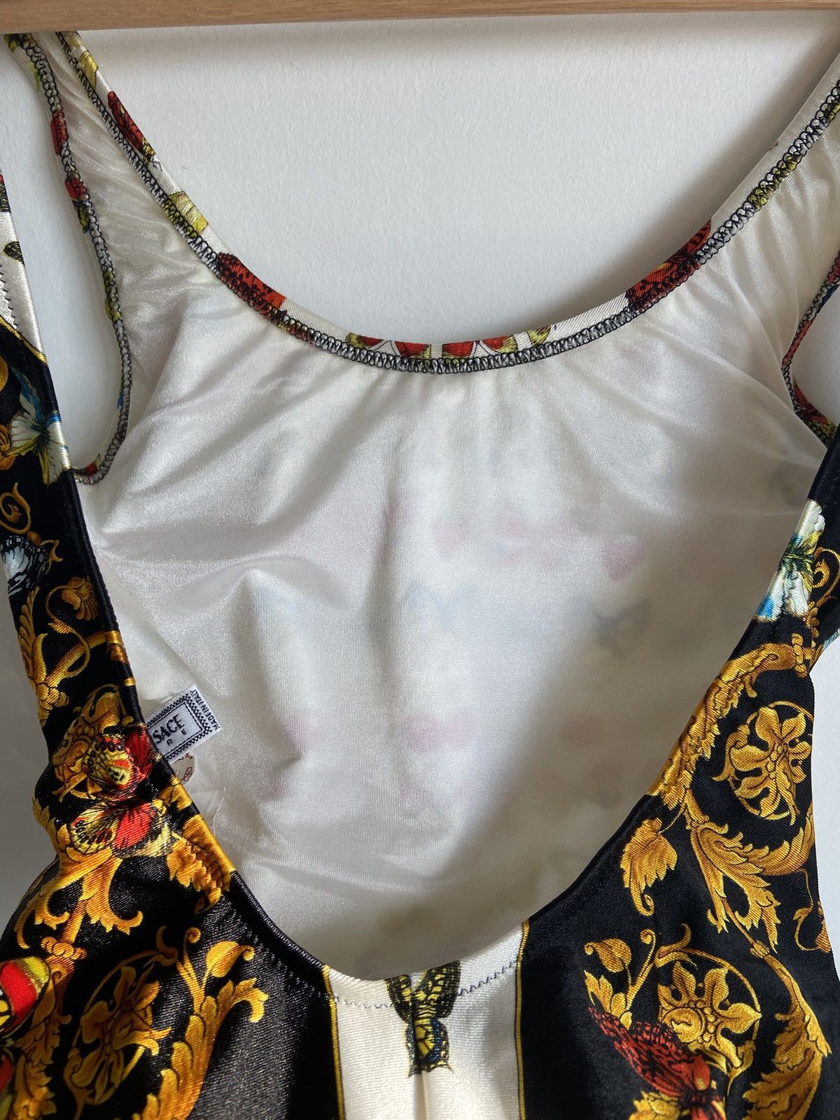 Versace Versace S/S 2018 Butterfly Swimsuit Size ONE SIZE - 10 Thumbnail
