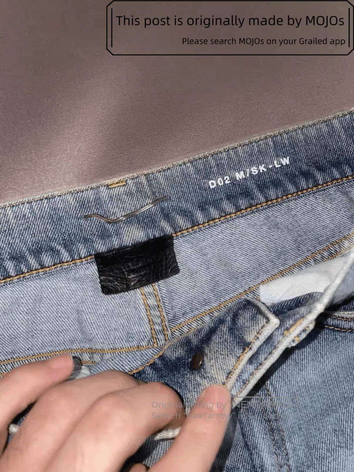 Saint Laurent Paris Sz 28 Saint Laurent Paris 18SS Double Cut Wash Denim mojos2 Size US 28 / EU 44 - 2 Thumbnail