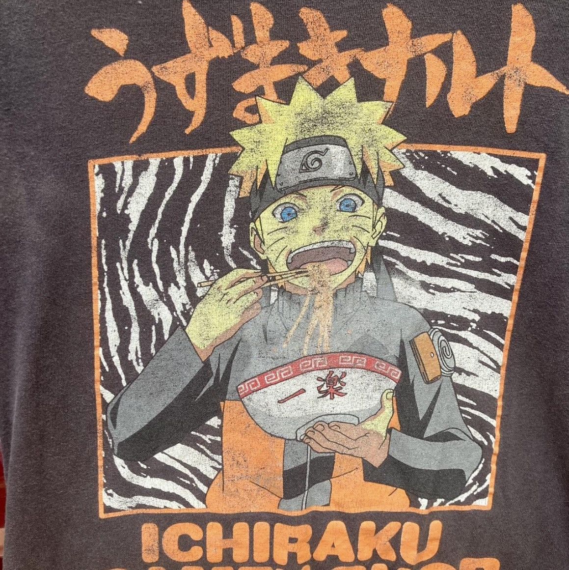 Anime VIZ Media Naruto Shippuden Ichiraku Ramen 2XL Oversized tee Size US XL / EU 56 / 4 - 3 Thumbnail