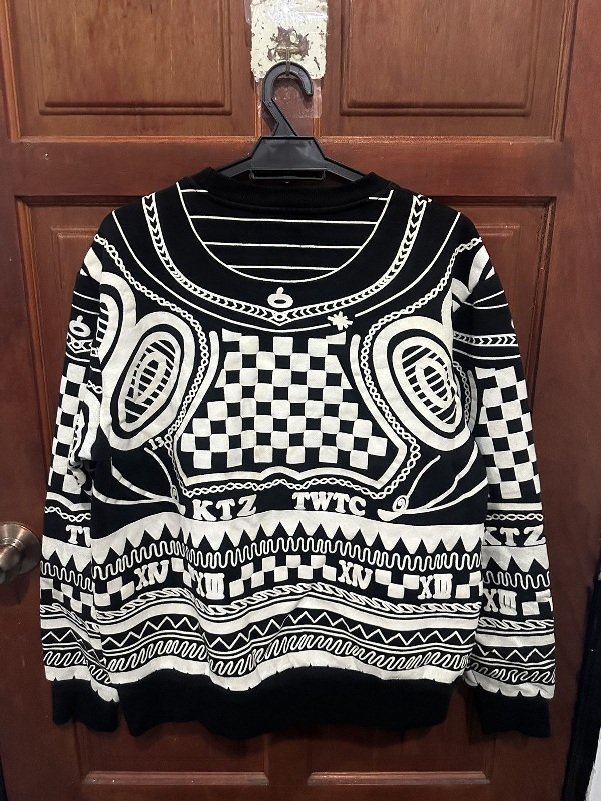 Japanese Brand KTZ ( Tattoo Toweling Sweatshirt ) Size US M / EU 48-50 / 2 - 2 Thumbnail