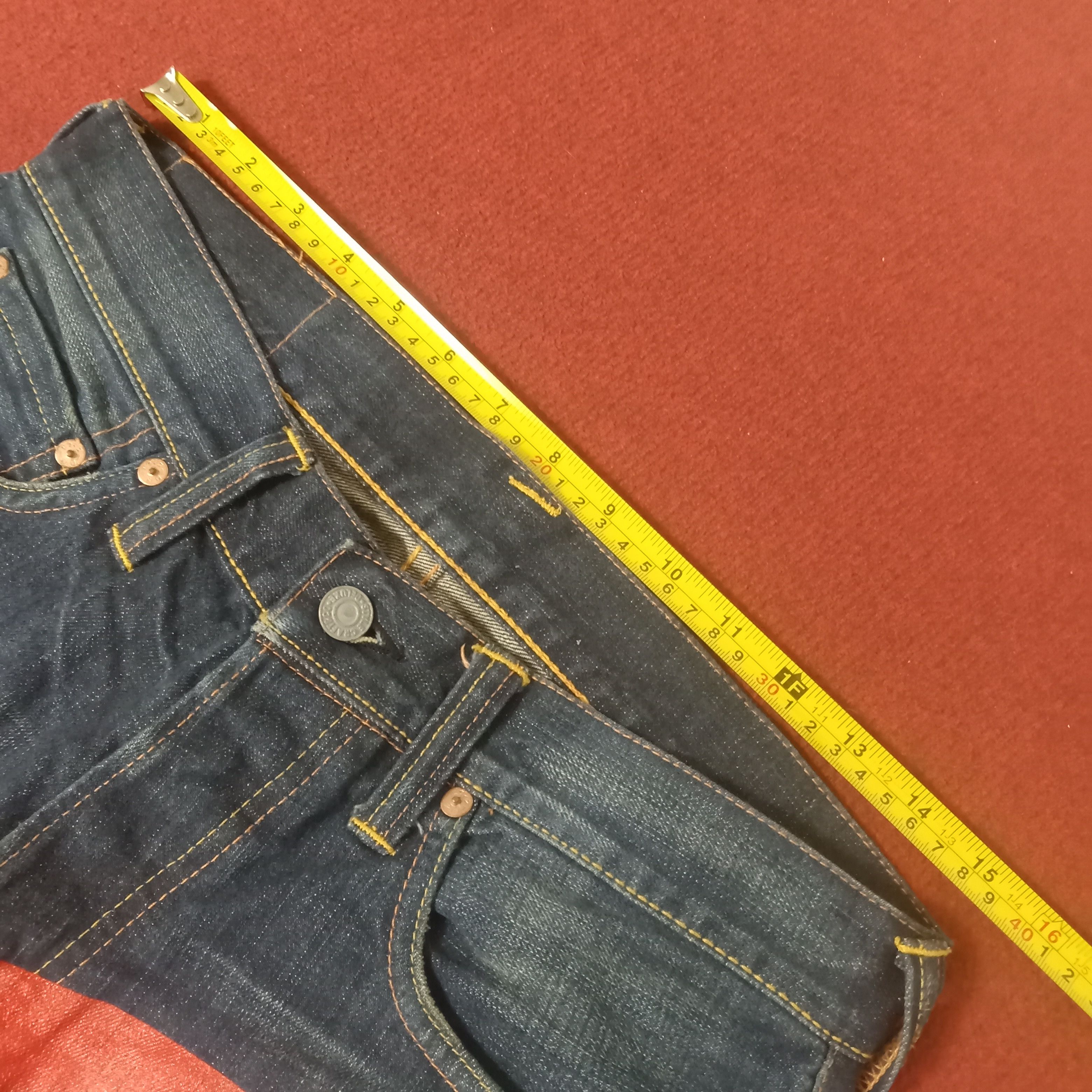 Evisu × Japanese Brand × Vintage Evisu Streetwear Skater Custom Daicock Style Jeans Size US 30 / EU 46 - 7 Thumbnail