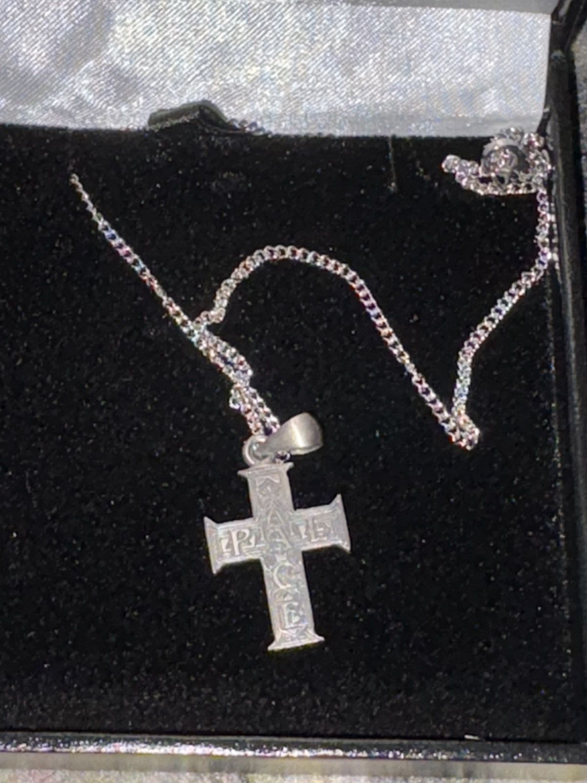 Palace Palace Cross Pendant Necklace Silver Size ONE SIZE - 2 Thumbnail