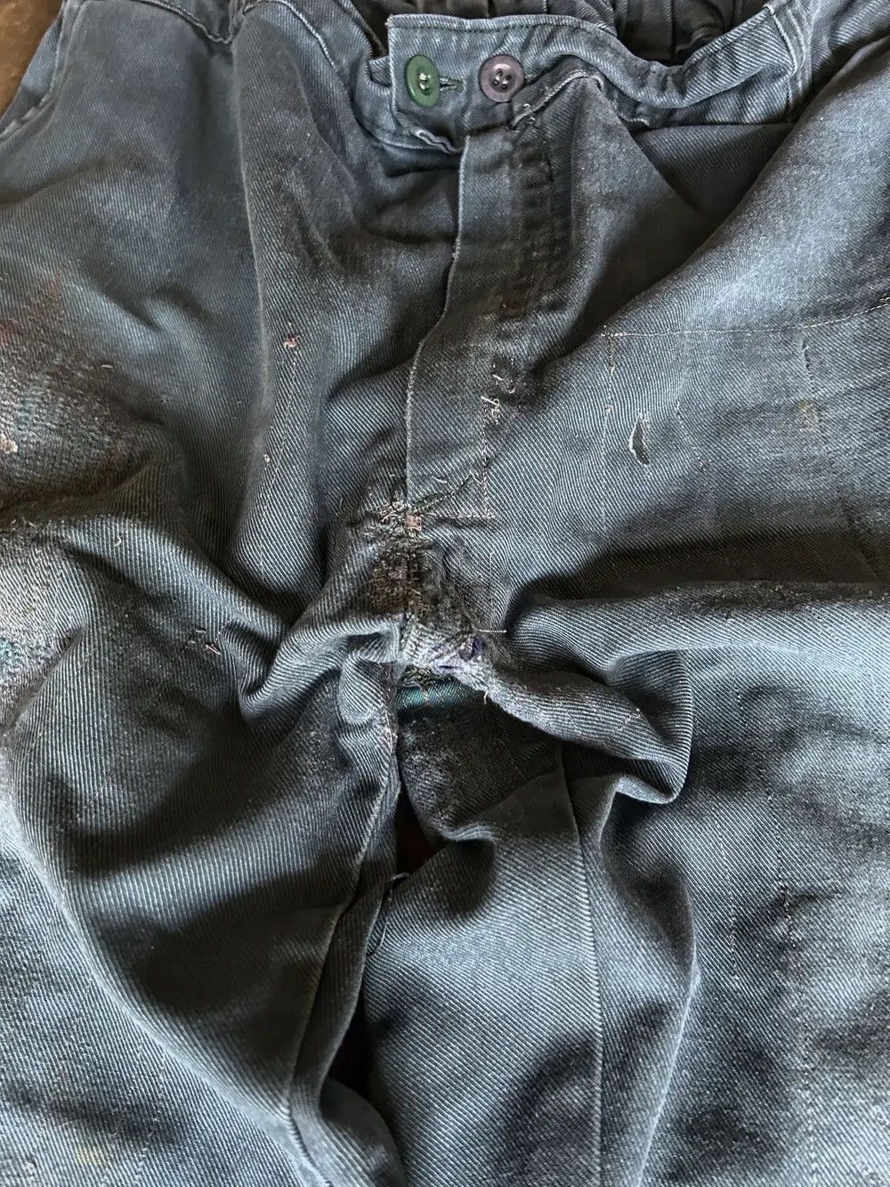 Hysteric Glamour × Japanese Brand 💥 HYSTERIC GLAMOUR BALENCIAGA STYLE JAPANESE JEANS Size US 32 / EU 48 - 7 Thumbnail