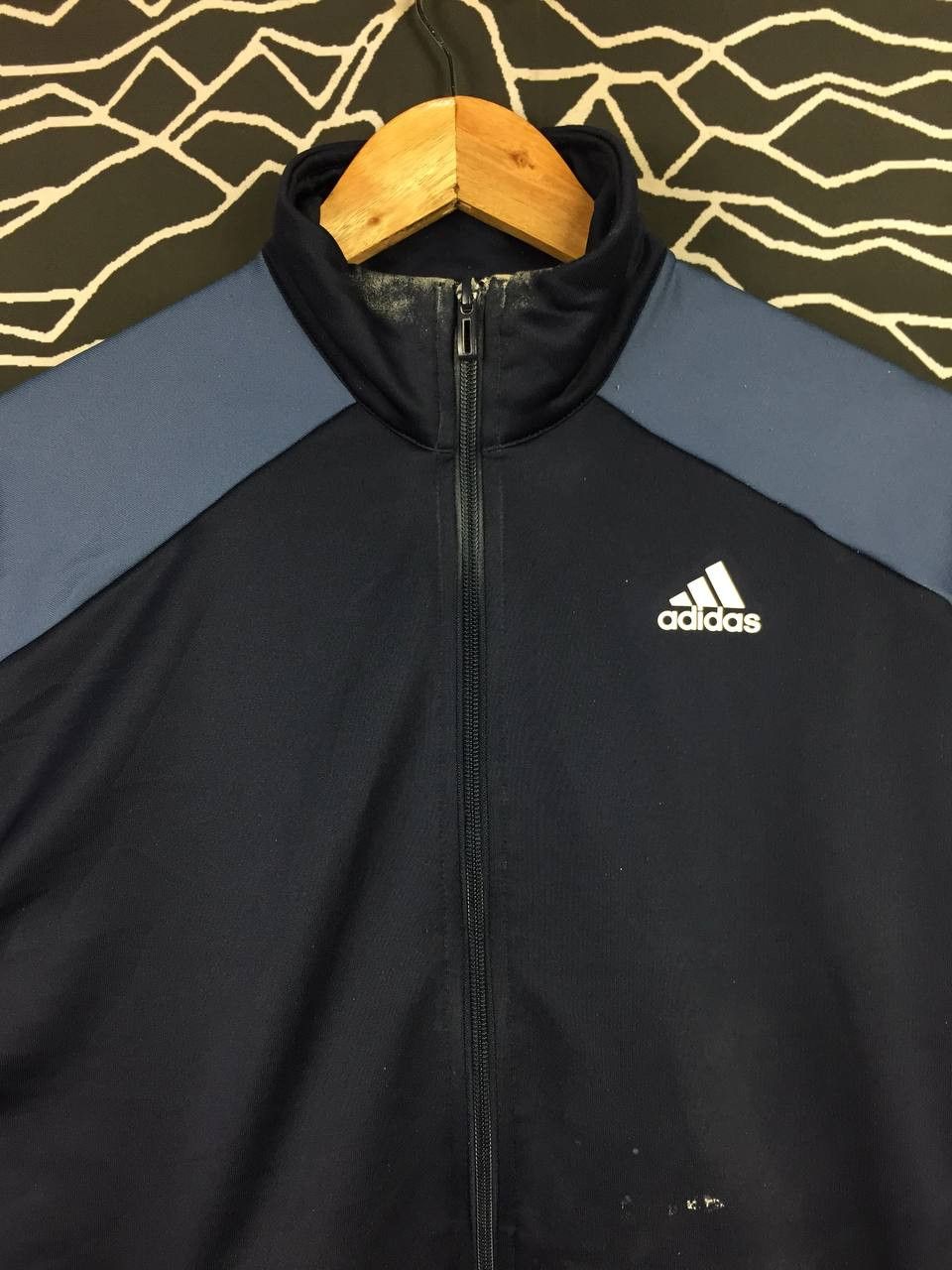Adidas Adidas Sportswear Big Logo Full Zip Track Jacket Size US M / EU 48-50 / 2 - 11 Thumbnail