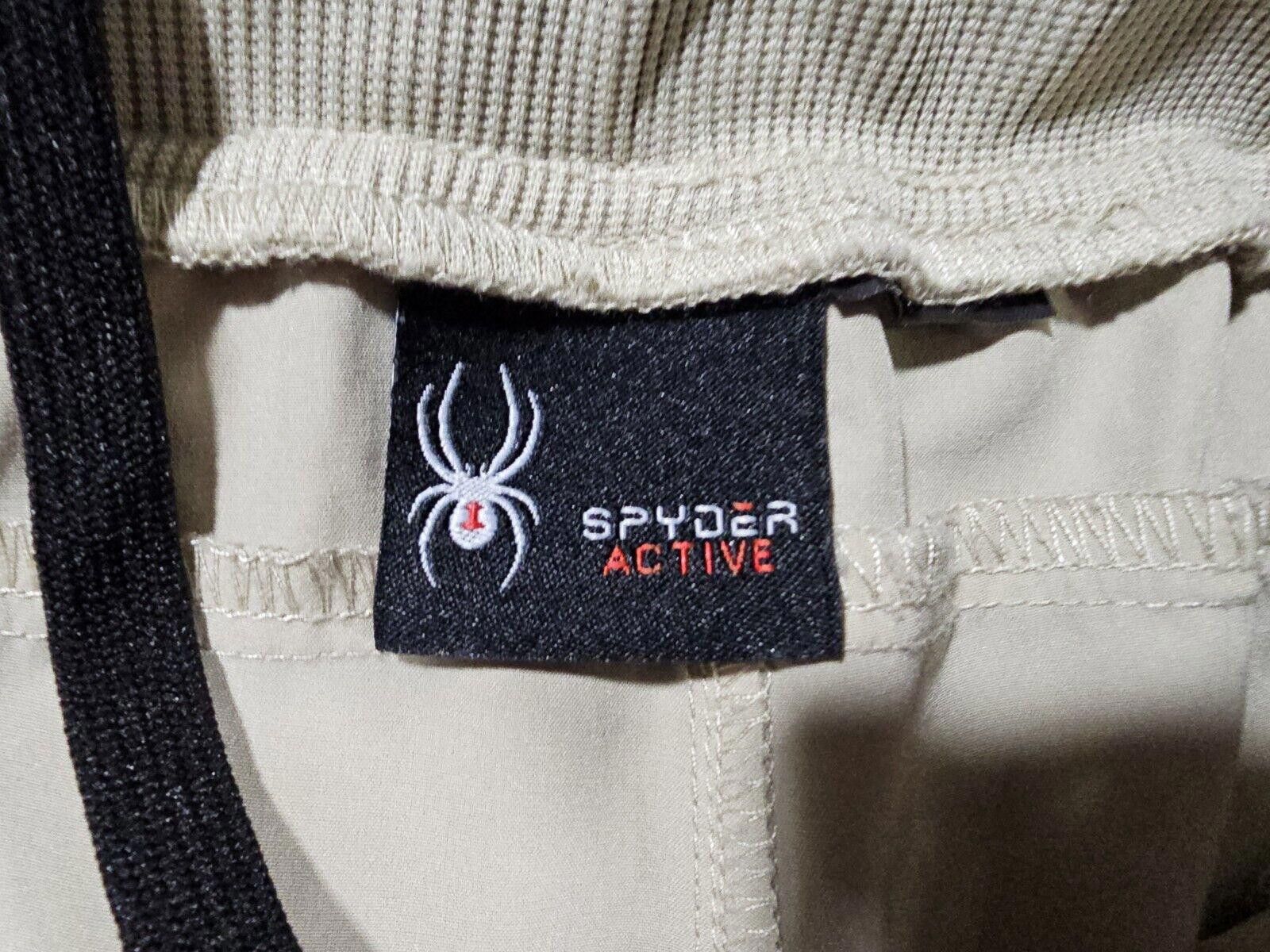 Spyder spyder active Beige drawstring shorts approx 34W 8" Inseam Size US 32 / EU 48 - 3 Thumbnail