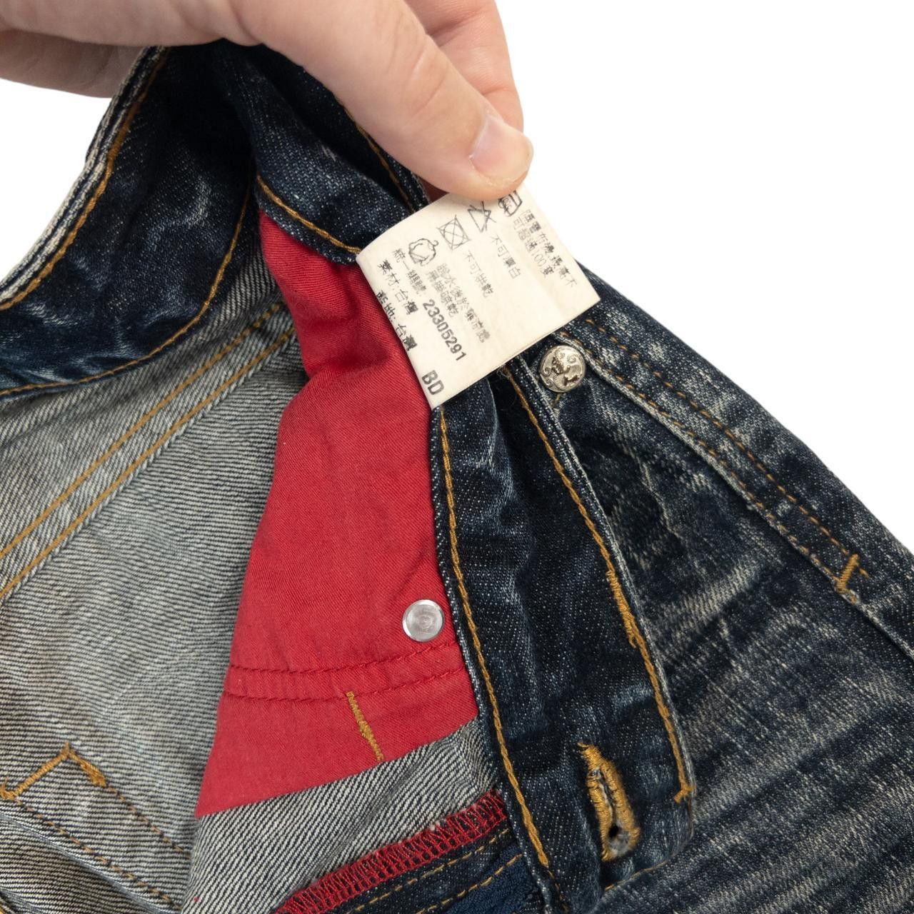 Other Vintage Japanese Wave Embroidered Denim Jeans Size W32 Size US 32 / EU 48 - 6 Thumbnail