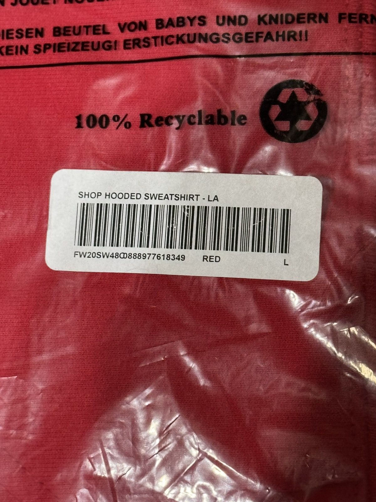 Supreme LA hoodie