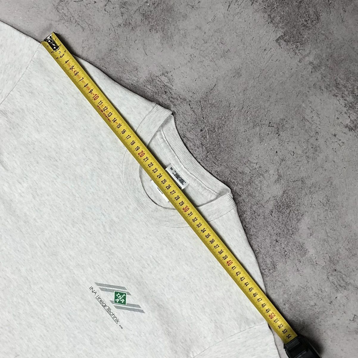 Vintage 90s INA Linear Technology Industrial Art Screen Stars Tee Size US M / EU 48-50 / 2 - 19 Thumbnail