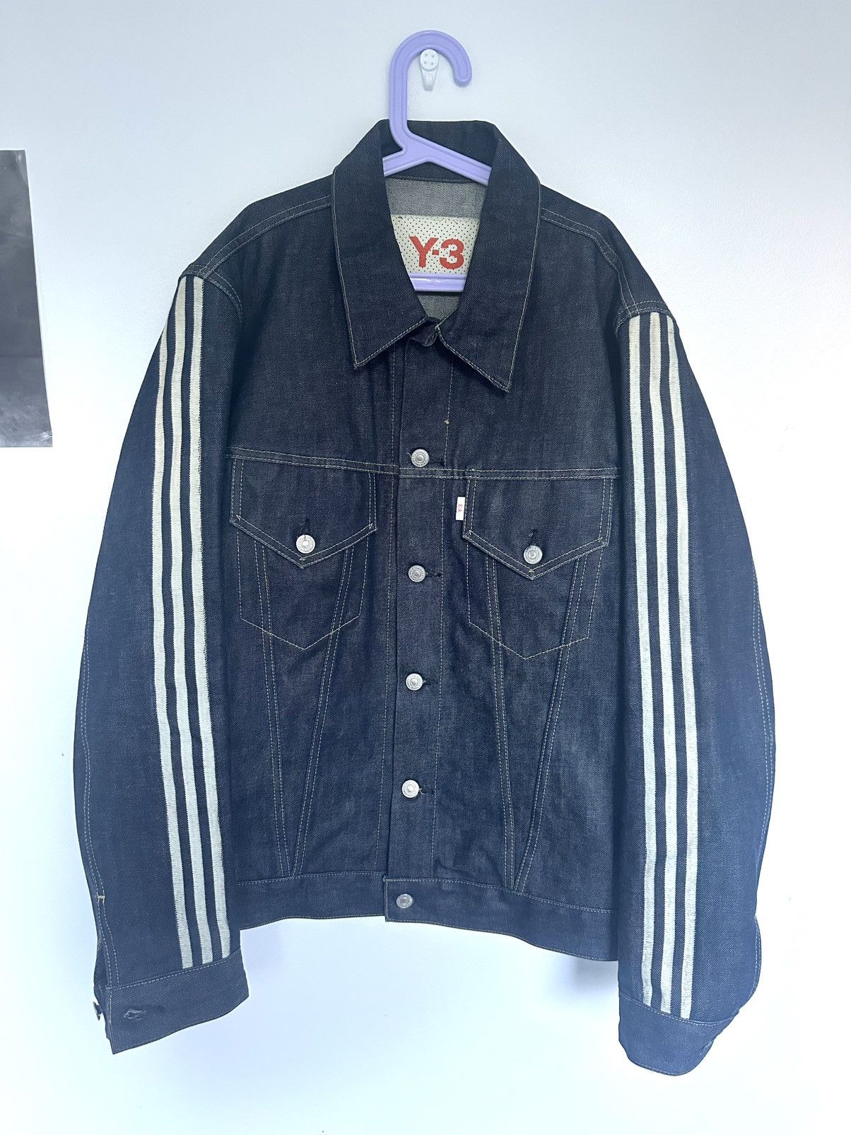 Y-3 Y-3 adidas denim jacket Size US M / EU 48-50 / 2 - 1 Thumbnail