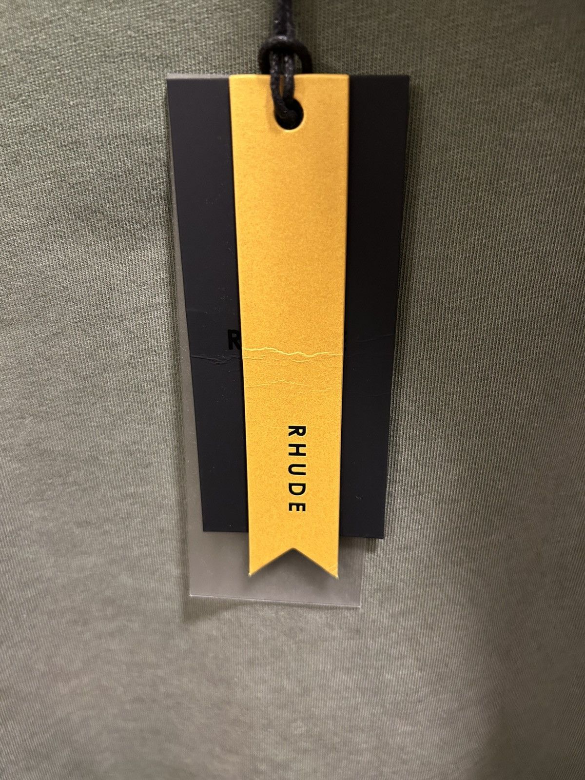 Rhude Rhude sundry olive reverse tee Size US S / EU 44-46 / 1 - 5 Thumbnail
